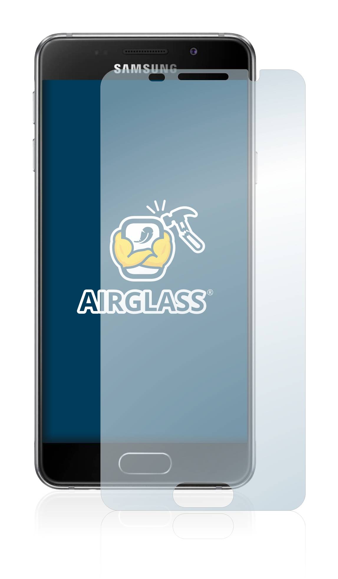 BROTECT AirGlass Glas Schutz-Folie für Samsung Galaxy A3 2016 - Schutzglas