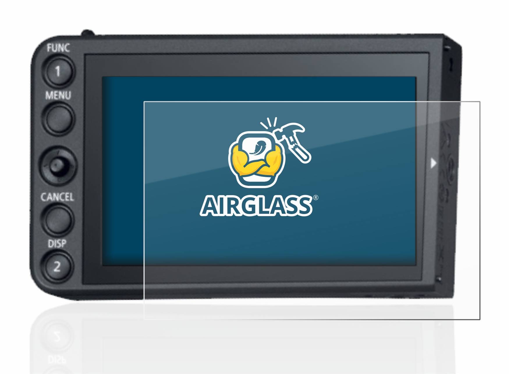 BROTECT AirGlass Glas Panzer-Folie für Canon LCD Monitor LM-V1 - Schutzglas