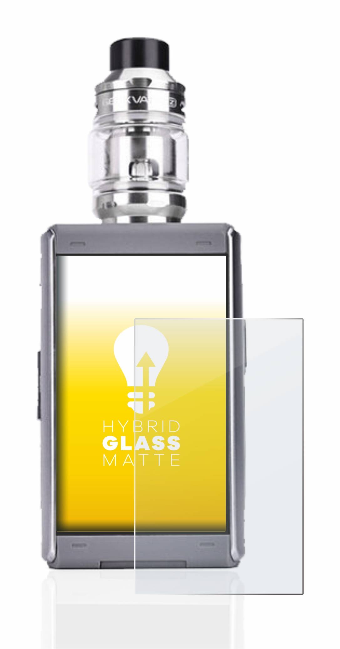 upscreen Hybrid Glas Matt Schutz-Folie für GeekVape T200