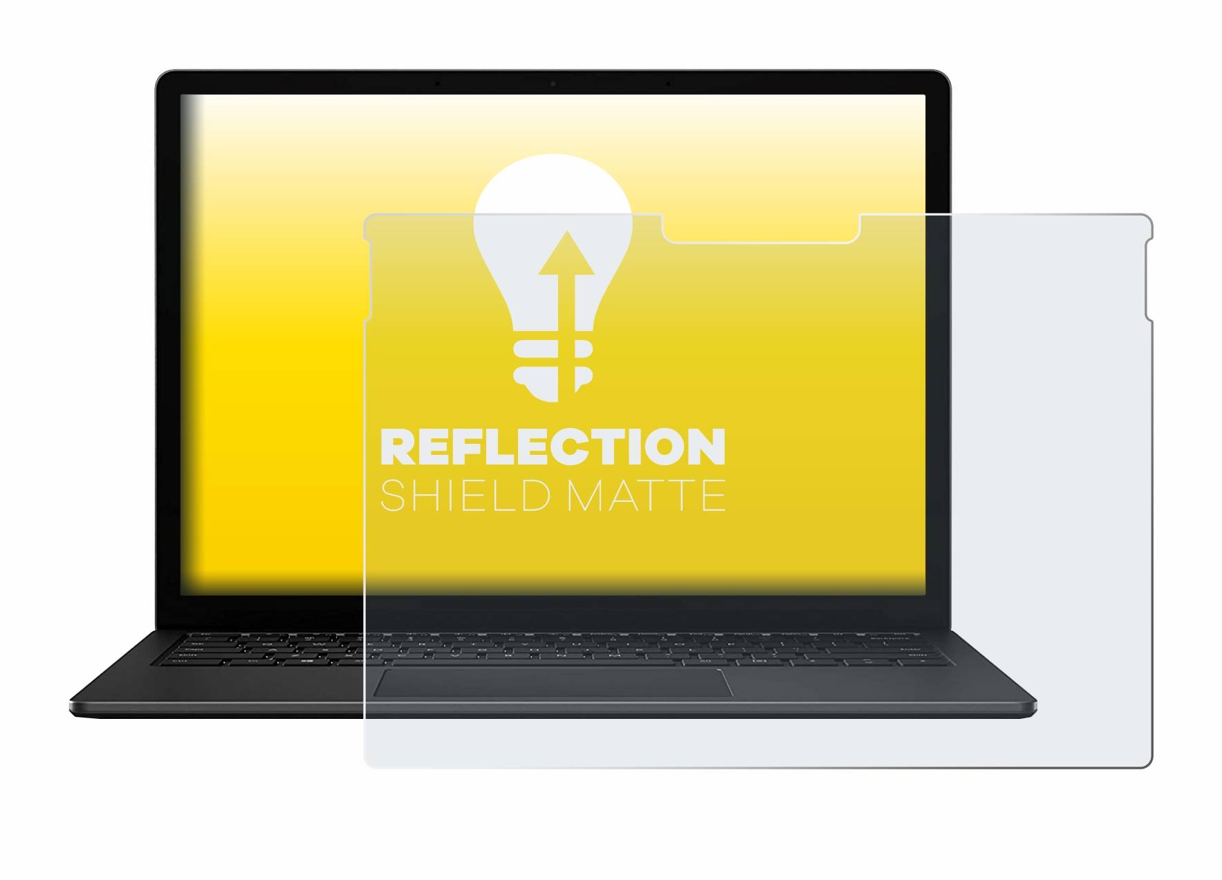 upscreen Reflection Shield Matt Schutzfolie für Microsoft Surface Book 3 13.5