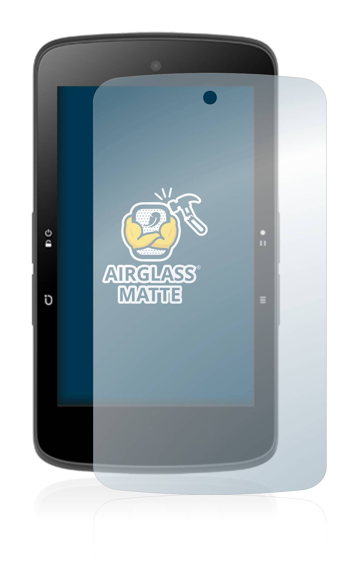 BROTECT AirGlass Flexible Schutz Glas Folie für Bryton Rider S800 Matt Entspiegelt