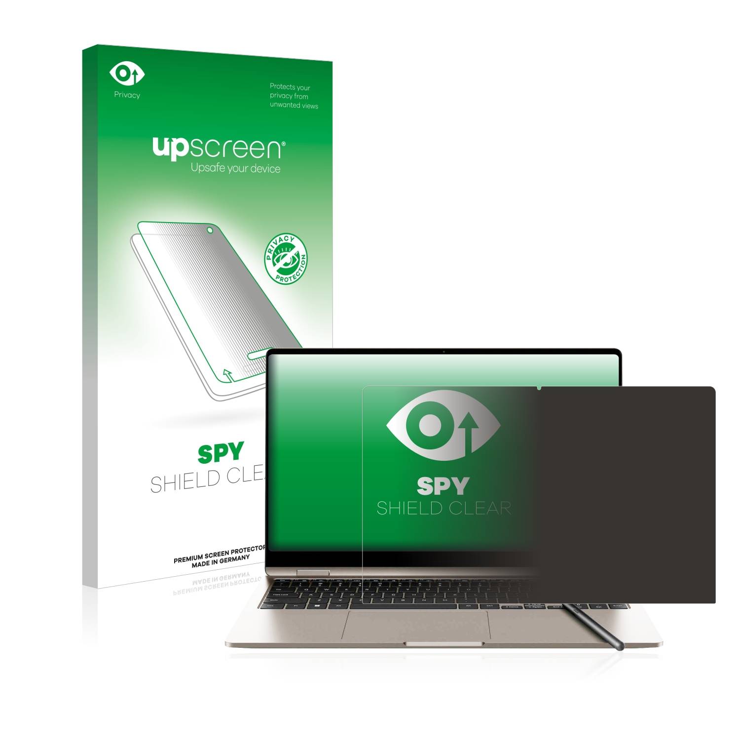 upscreen Spy Shield Sichtschutz-Folie für Samsung Galaxy Book3 360 15.6
