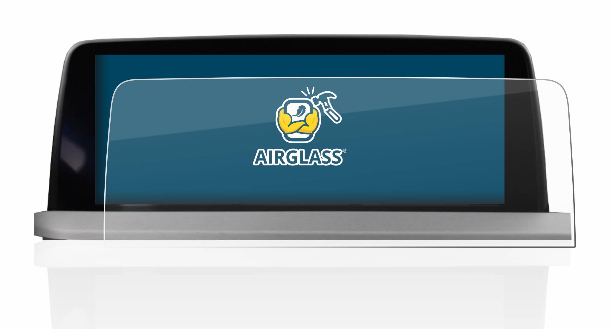 BROTECT AirGlass Glas Schutz-Folie für BMW X3 G01 2017-2021 Infotainment System 10.2 - Schutzglas