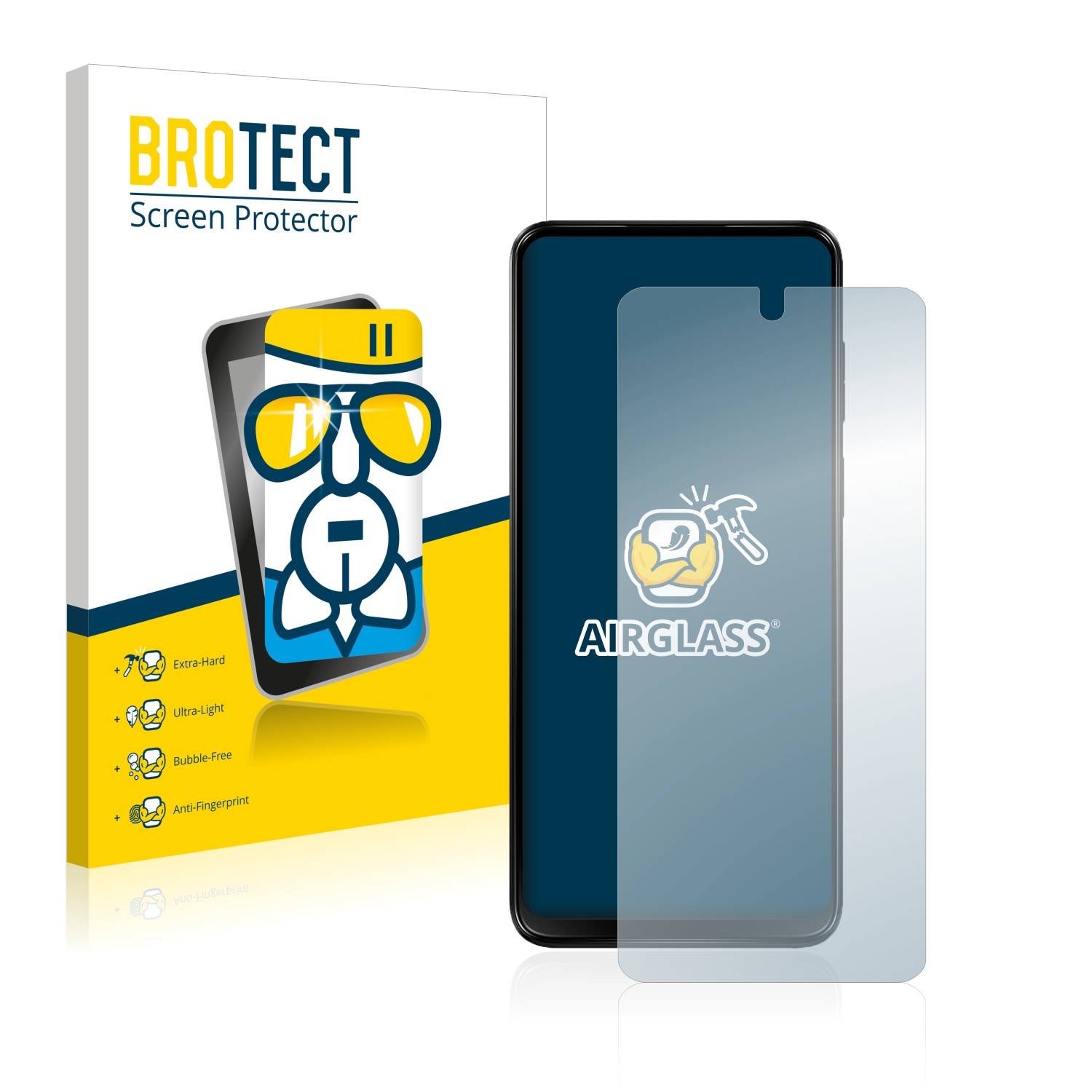 BROTECT AirGlass Glas Schutz-Folie für Motorola Moto G13 - Schutzglas
