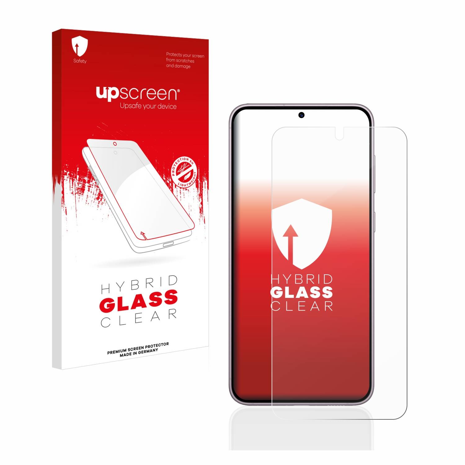 upscreen Hybrid Glas Schutz-Folie für Samsung Galaxy S23