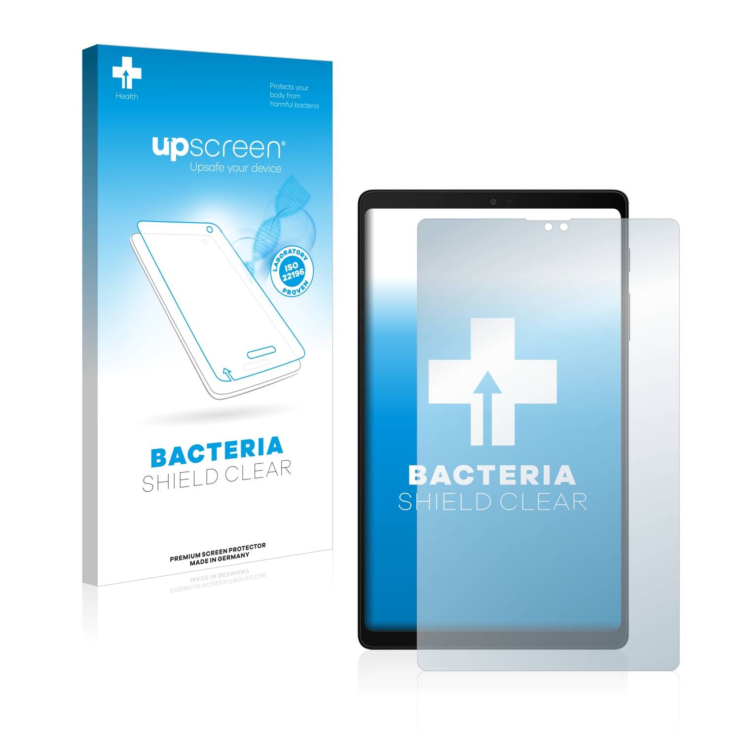 upscreen Bacteria Shield Schutzfolie für Samsung Galaxy Tab A7 Lite 2022 - Antibakteriell