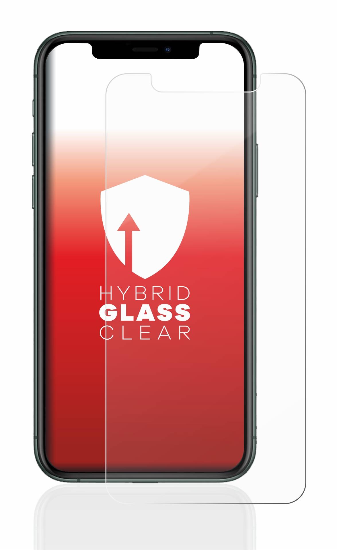 upscreen Hybrid Glas Schutz-Folie für Apple iPhone 11 Pro