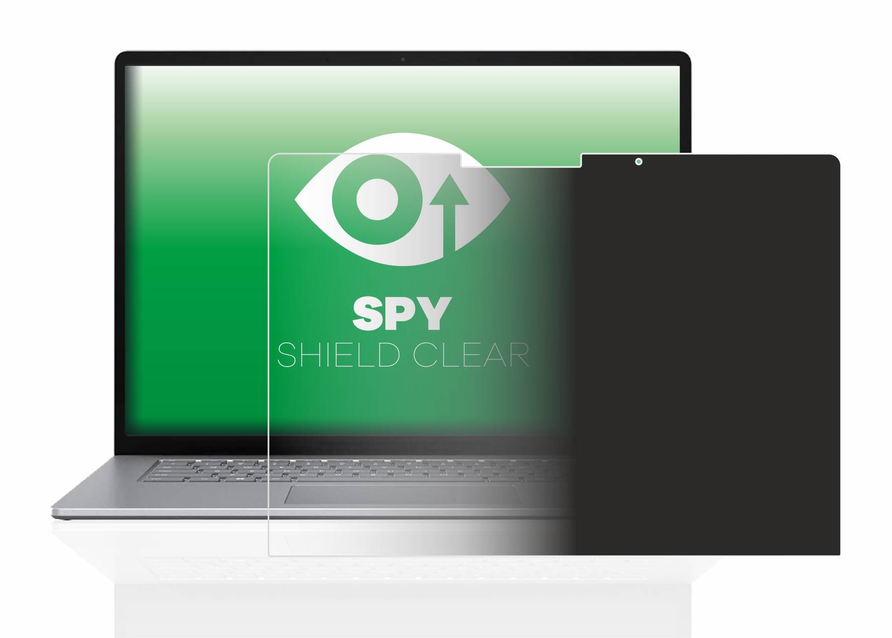 upscreen Blickschutzfolie für Microsoft Surface Laptop 5 / 6 13.5" Anti-Spy Privacy Blaulichtschutz Sichtschutzfolie