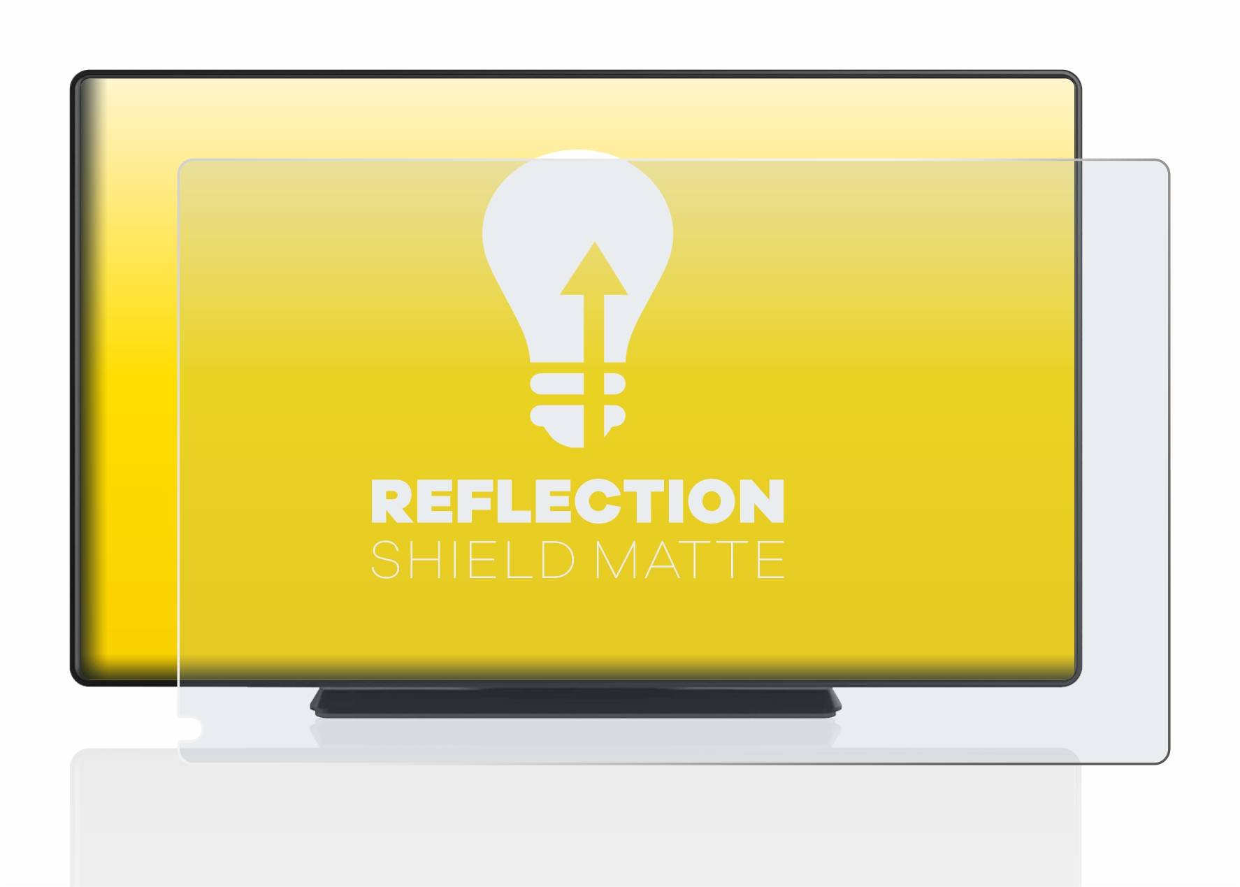 upscreen Schutzfolie für Carpuride W901 9" Folie Matt Entspiegelt Anti-Reflex