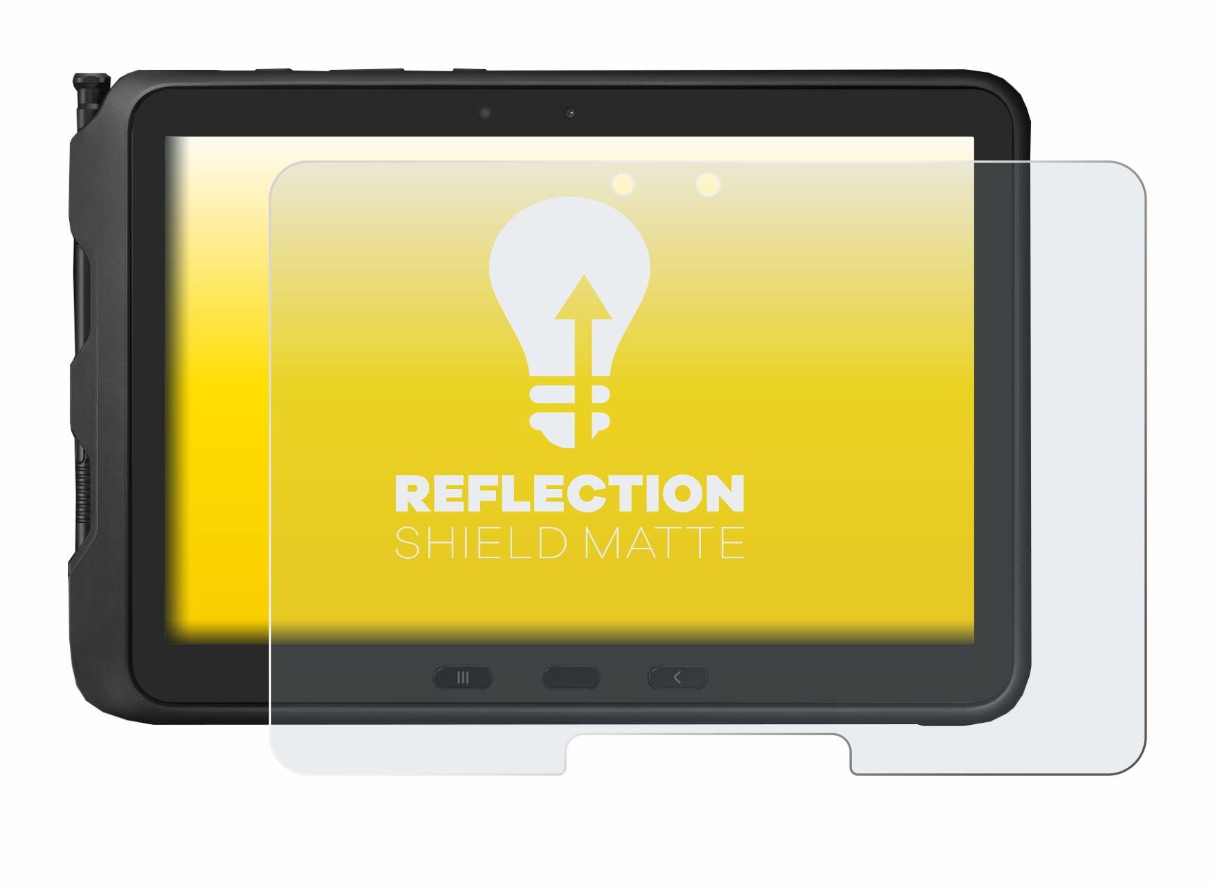 upscreen Reflection Shield Matt Schutzfolie für Samsung Galaxy Tab Active Pro