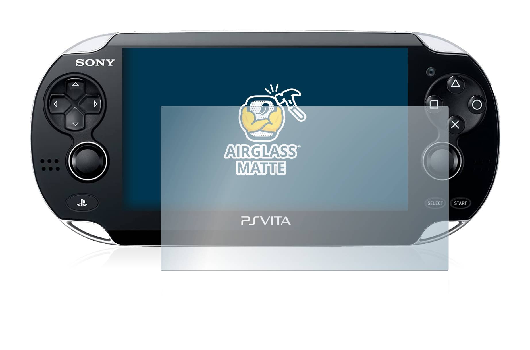 BROTECT AirGlass Matt Glas Schutz Folie für Sony Playstation PS Vita