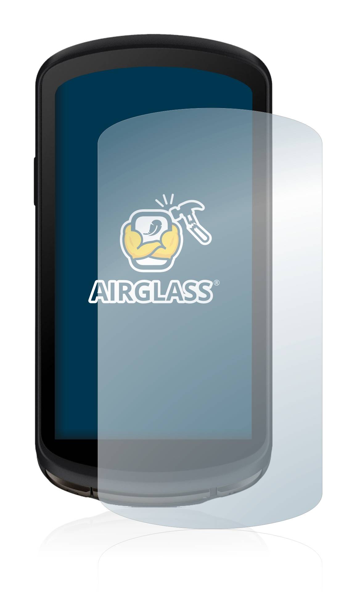 BROTECT AirGlass Flexible Schutz Glas Folie für Garmin Edge 1040 Solar Klar Transparent