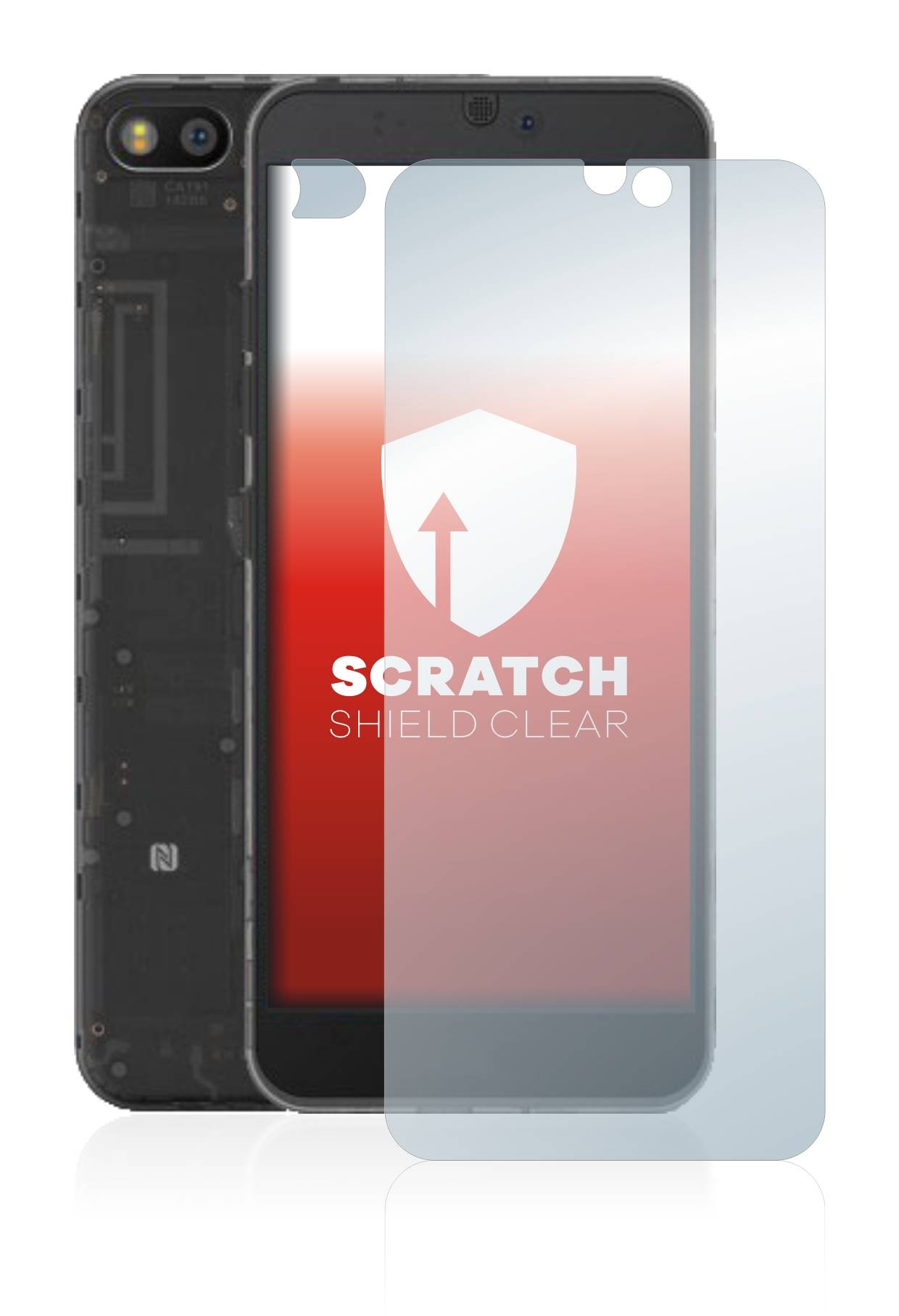 upscreen Scratch Shield Schutzfolie für Fairphone 3 (Display+Kamera)