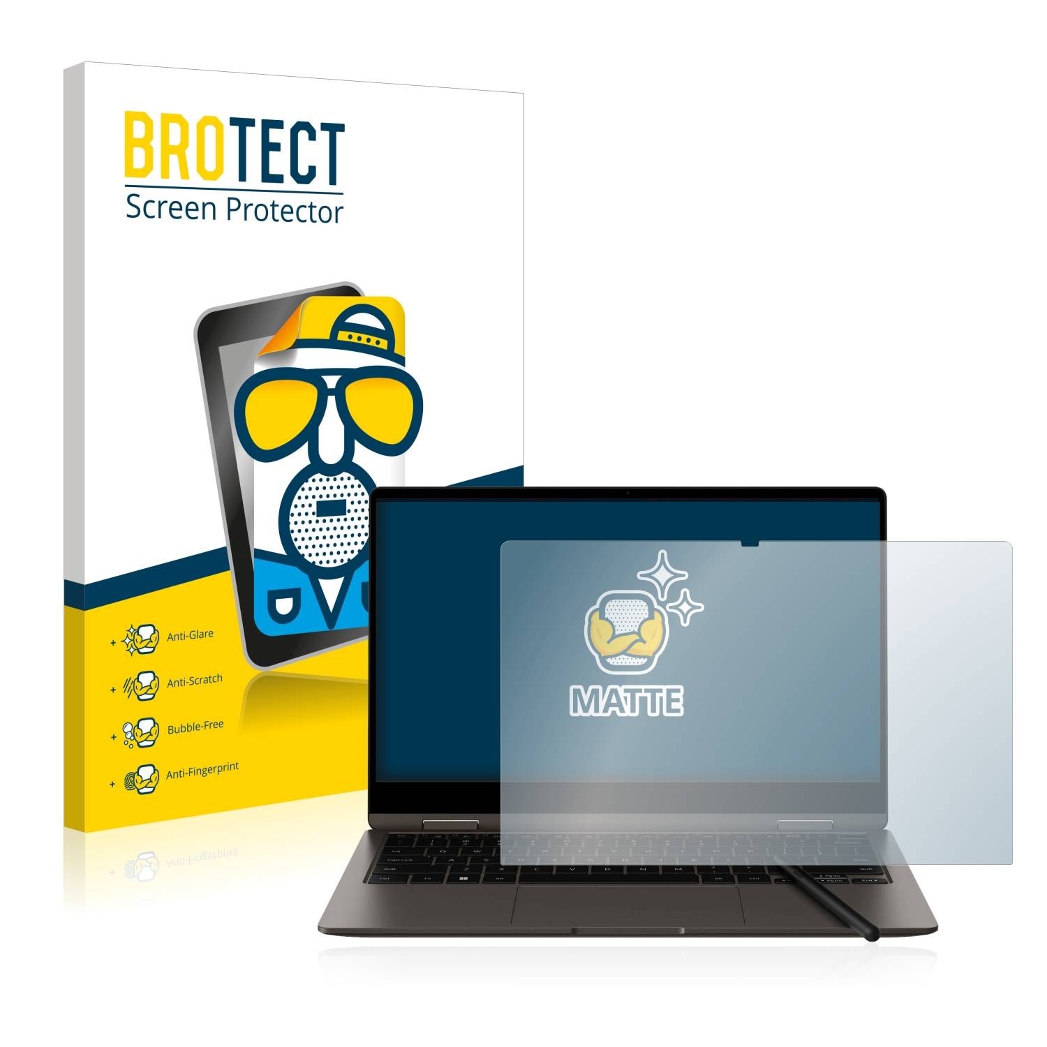 BROTECT Entspiegelungs-Folie für Samsung Galaxy Book3 360 13