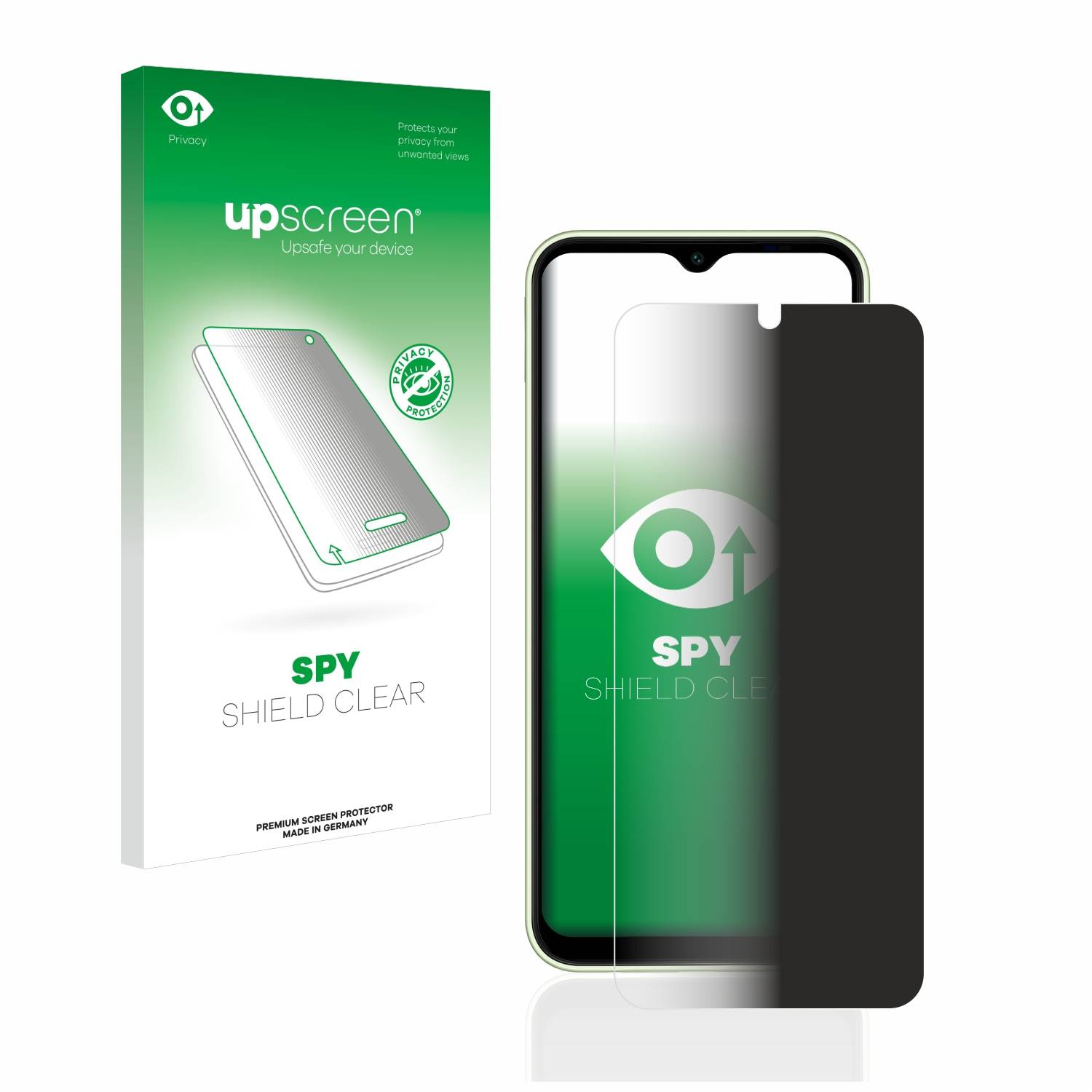 upscreen Spy Shield Sichtschutz-Folie für Samsung Galaxy A14 4G