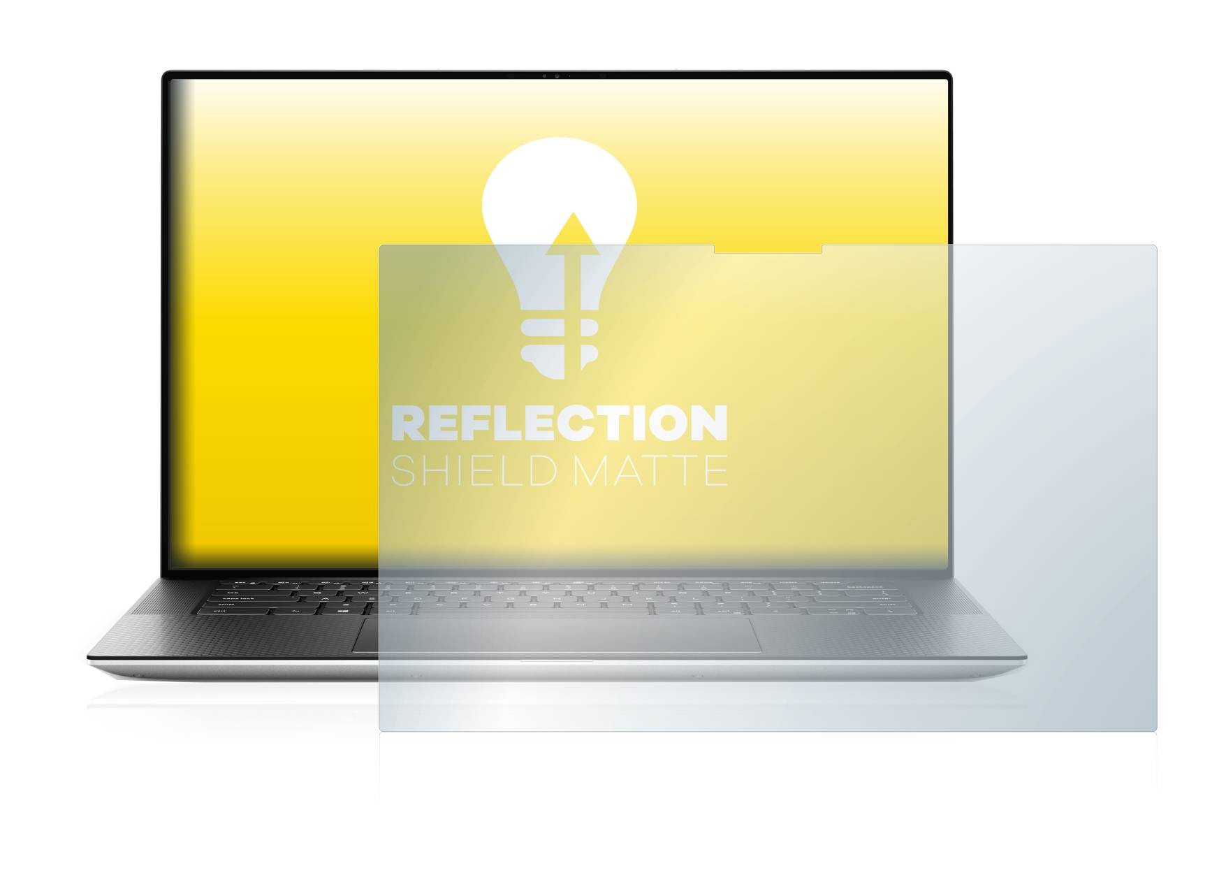 upscreen Schutzfolie für Dell XPS 15 9510 Touch Folie Matt Entspiegelt Anti-Reflex