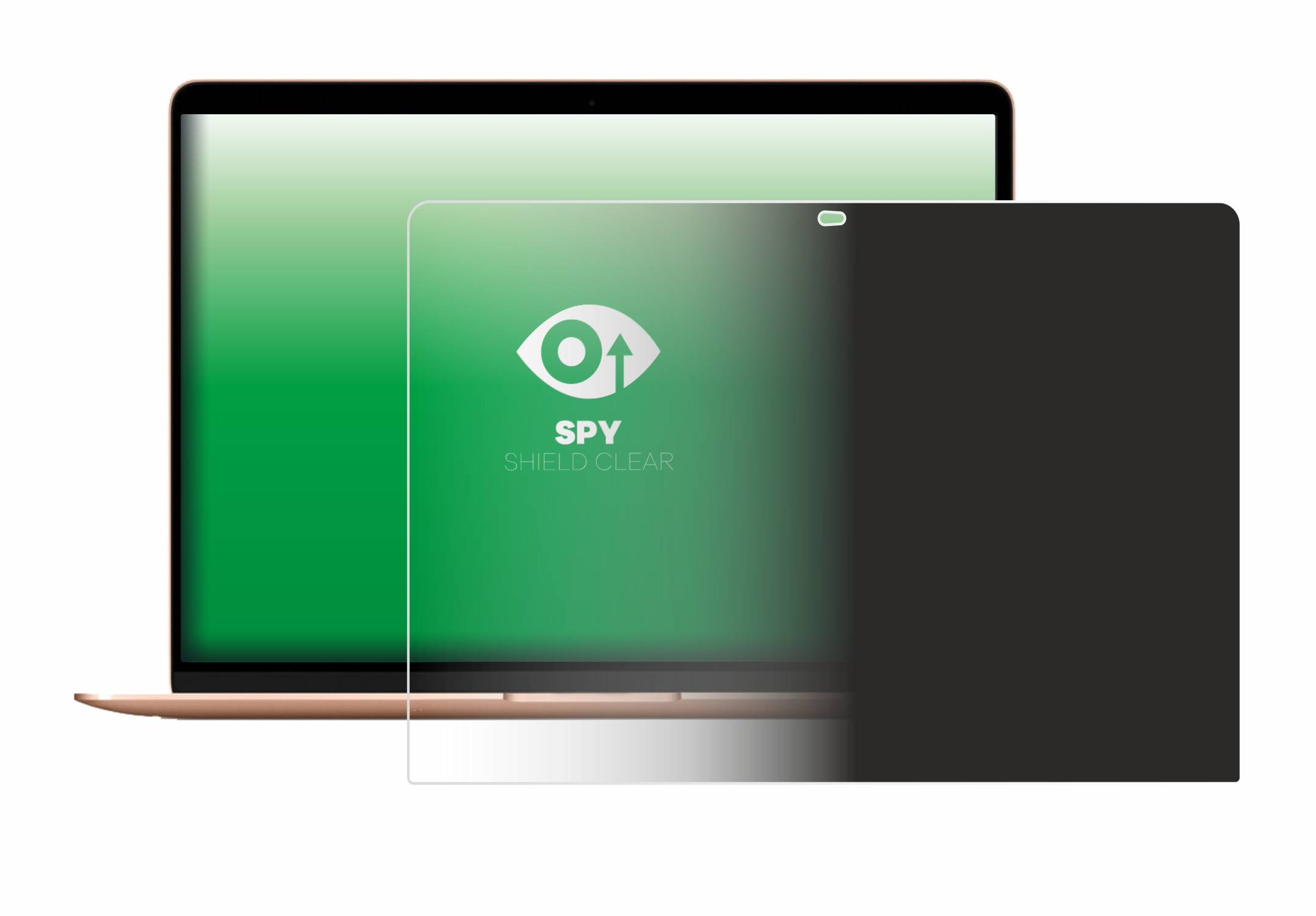 upscreen Spy Shield Sichtschutz-Folie für Apple MacBook Air M1 2020