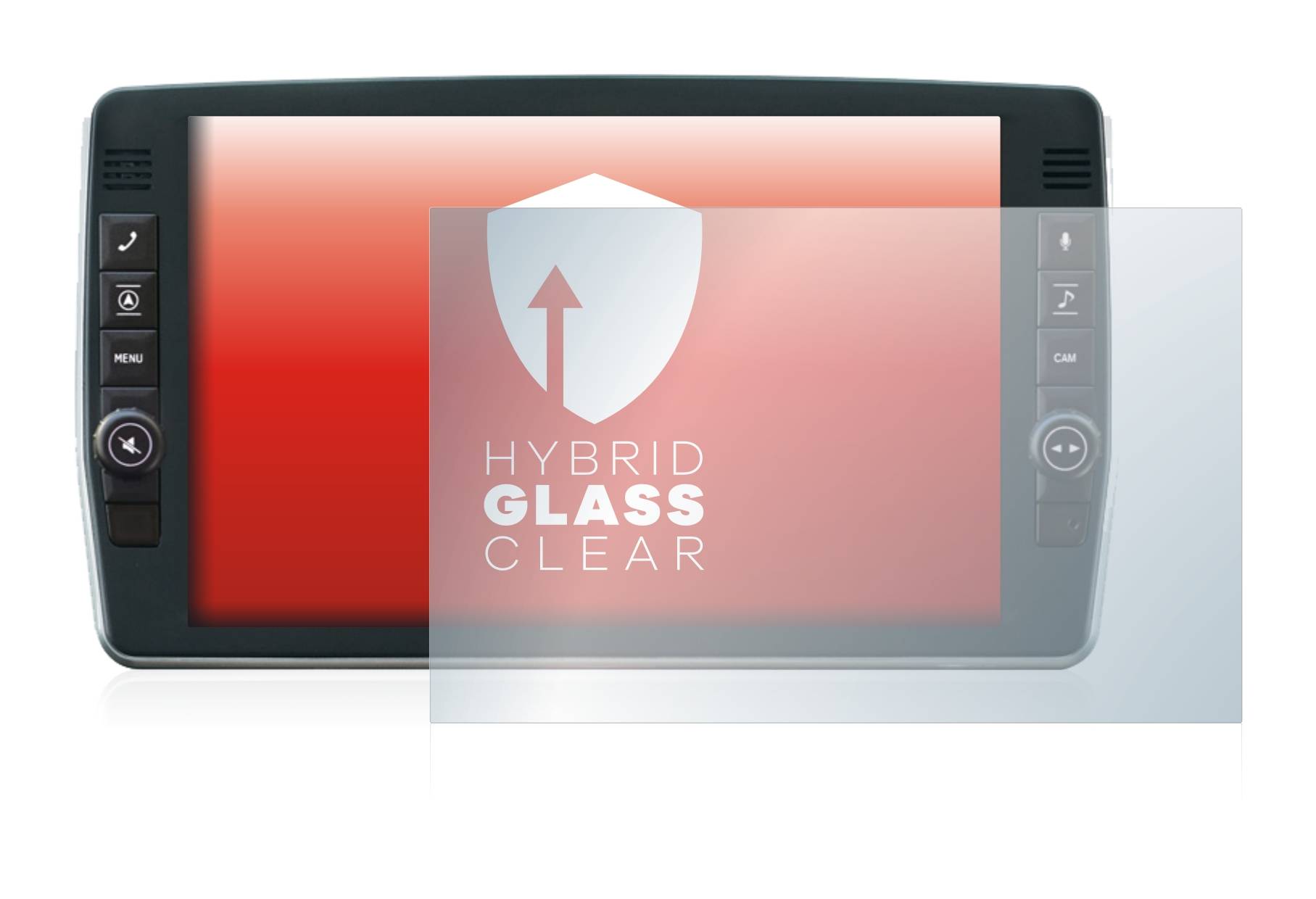 upscreen Hybrid Glas Schutz-Folie für Alpine X903D-DU2