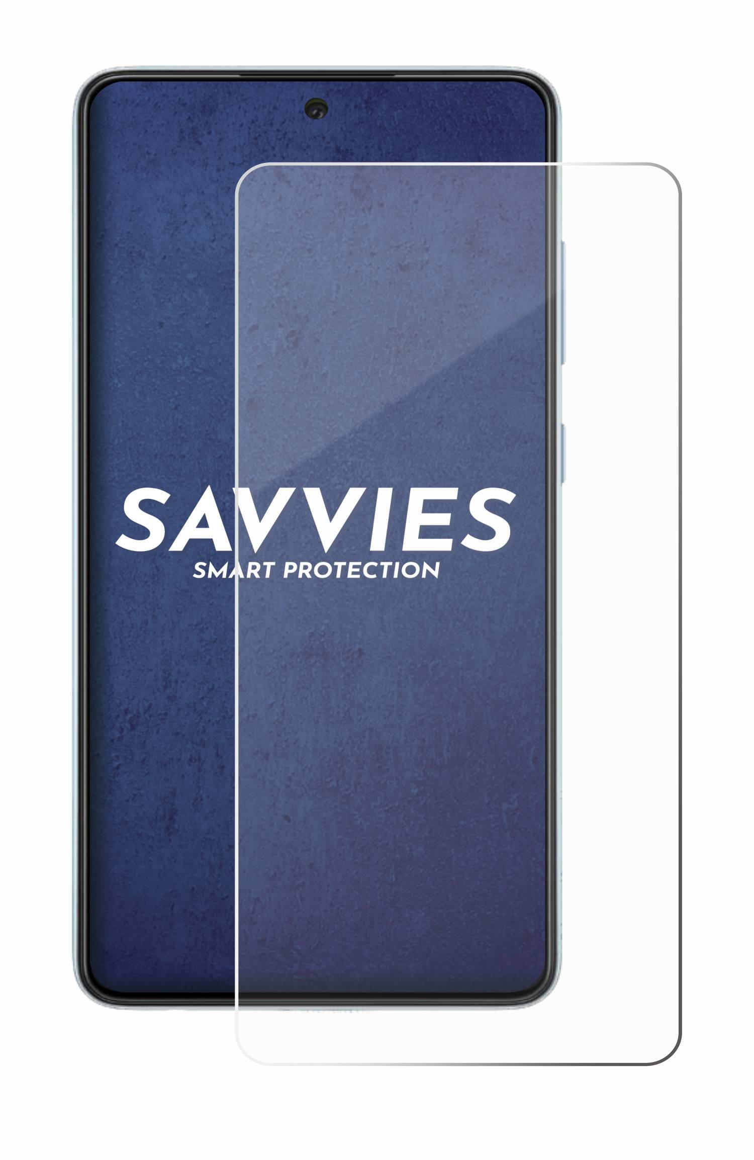 Savvies Clear Schutzglas für Samsung Galaxy A52 5G