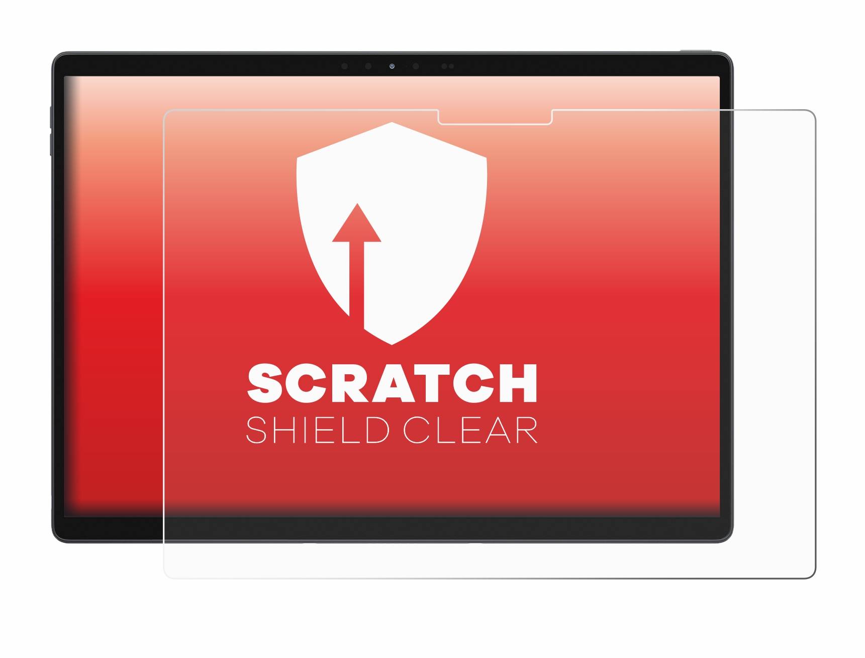 upscreen Schutzfolie für Dell Latitude 7320 Detachable Kratzschutz Anti-Fingerprint Klar