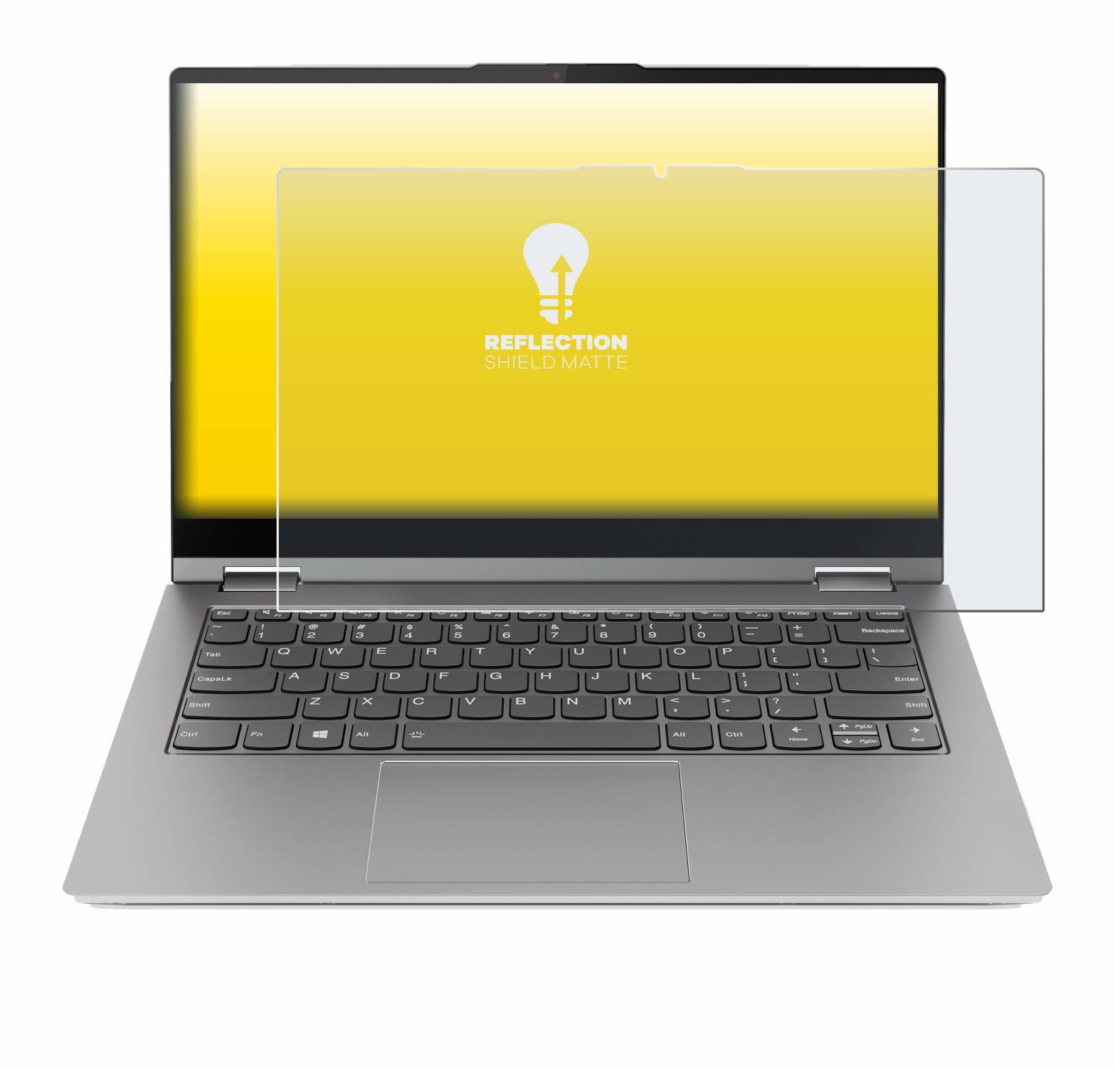 upscreen Reflection Shield Matt Schutzfolie für Lenovo ThinkBook 14s Yoga