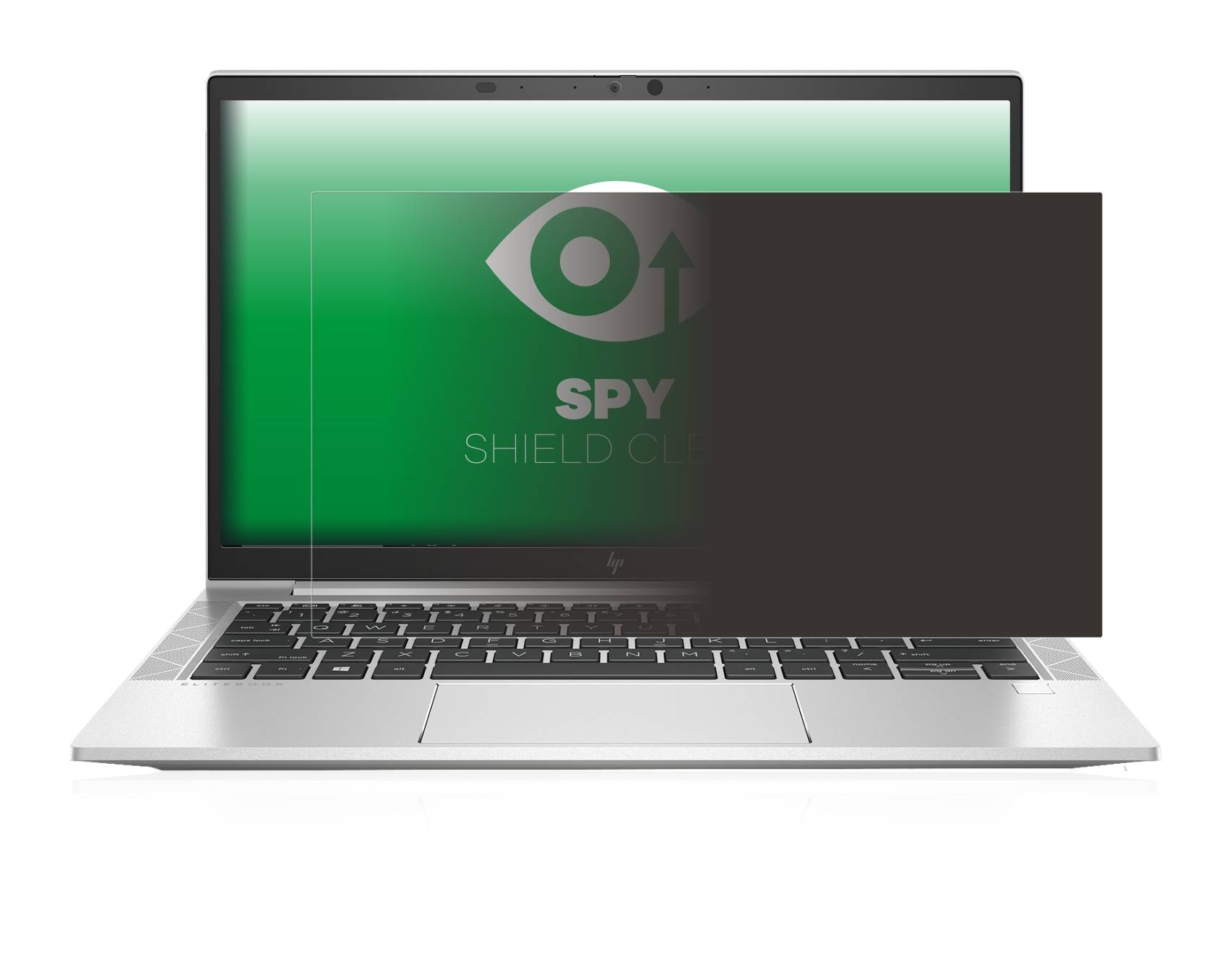 upscreen Blickschutzfolie für HP EliteBook 830 G7 Non-Touch Anti-Spy Privacy Blaulichtschutz Sichtschutzfolie