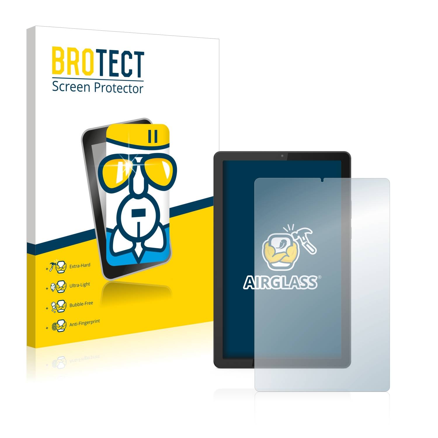 BROTECT AirGlass Glas Panzer-Folie für Lenovo Tab M9 - Schutzglas