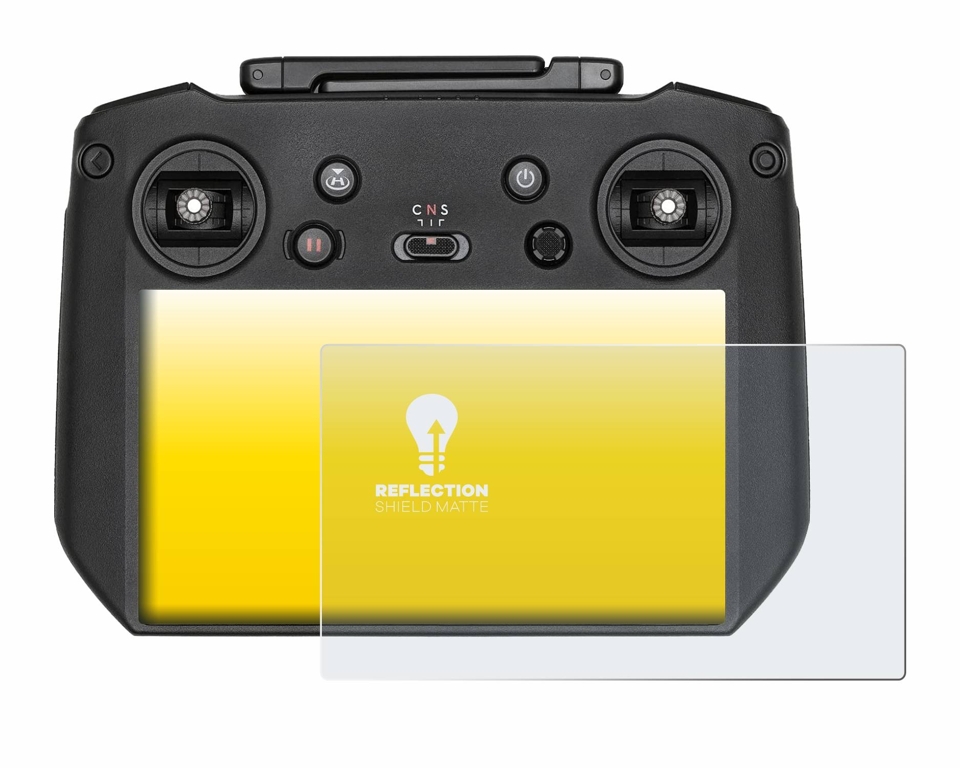 upscreen Schutzfolie für DJI RC Pro Folie Matt Entspiegelt Anti-Reflex