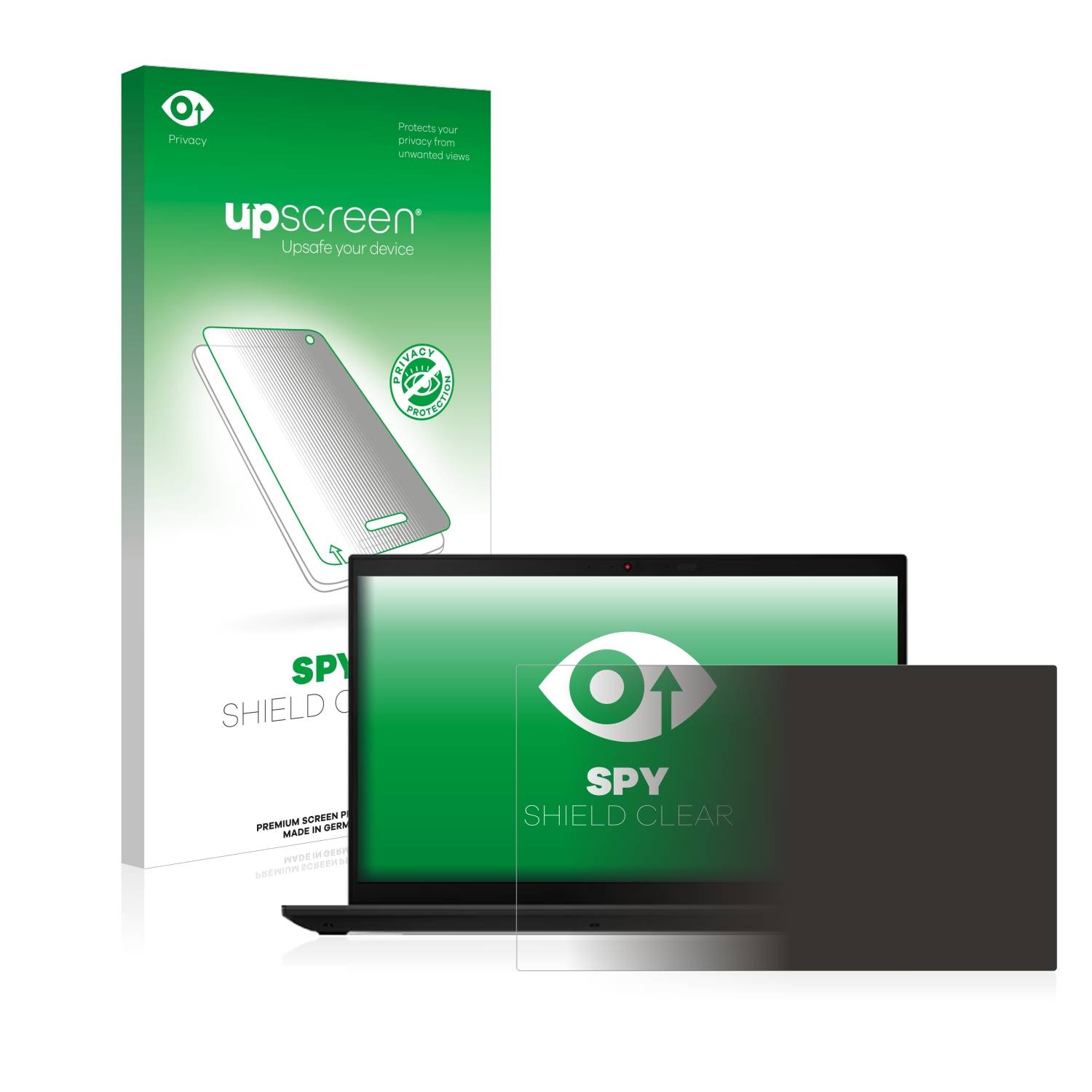 upscreen Spy Shield Sichtschutz-Folie für Lenovo ThinkPad L15 Gen 3