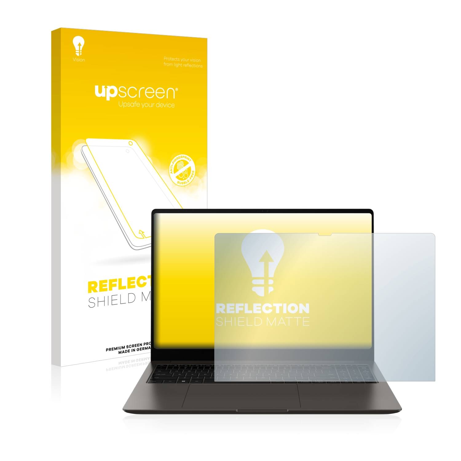 upscreen Reflection Shield Matt Schutzfolie für Samsung Galaxy Book3 Ultra 16