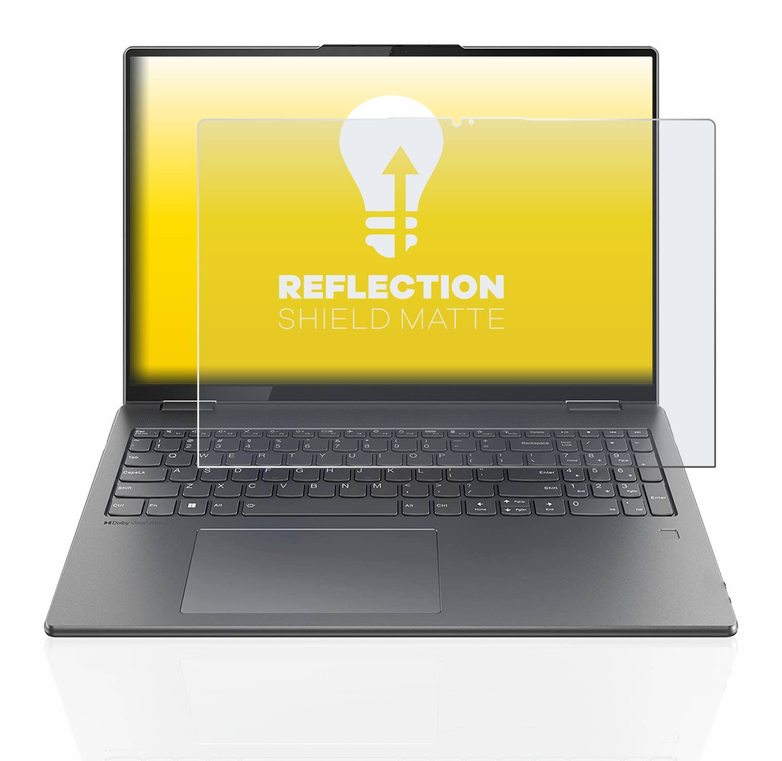 upscreen Reflection Shield Matt Schutzfolie für Lenovo Yoga 7i Gen 7 16