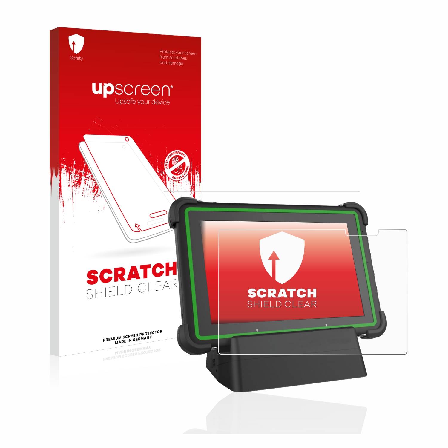 upscreen Schutzfolie für Hella Gutmann Mega Macs X (tablet) Kratzschutz Anti-Fingerprint Klar