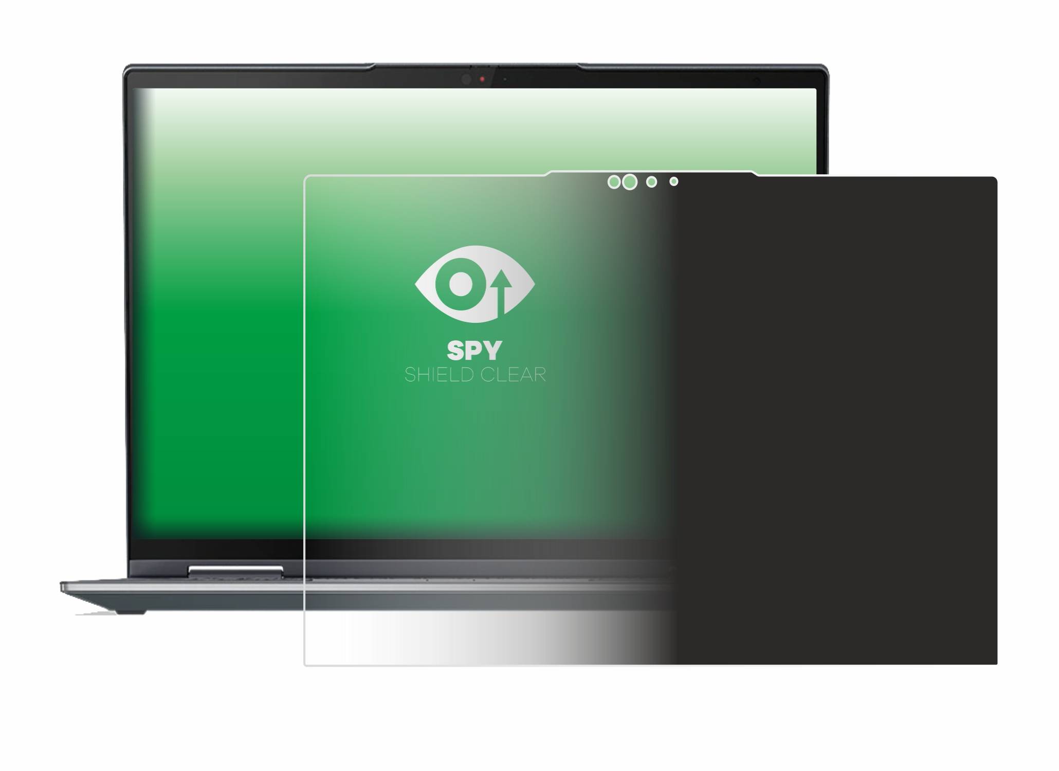 upscreen Spy Shield Sichtschutz-Folie für Lenovo ThinkPad X1 Yoga Gen 7