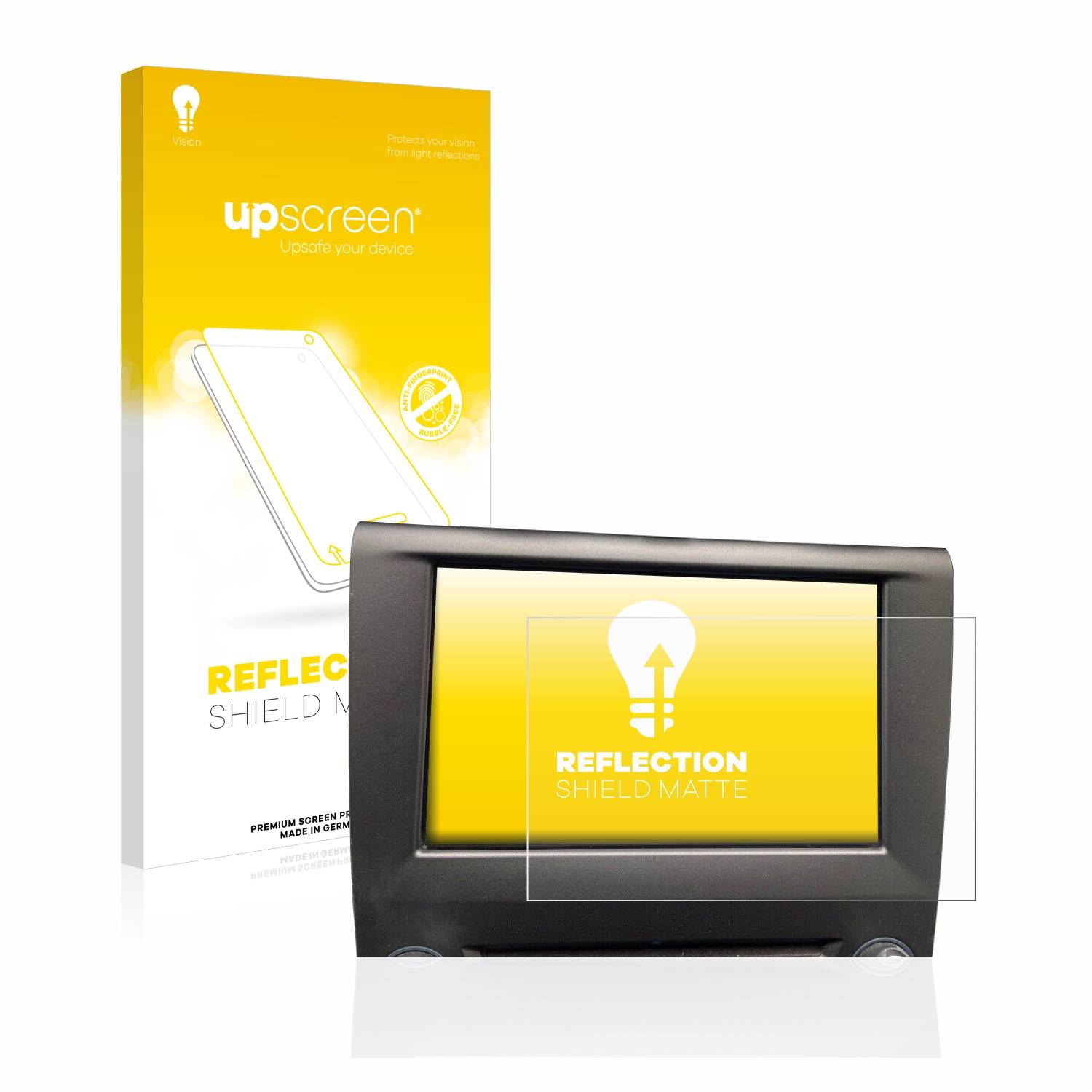upscreen Reflection Shield Matt Schutzfolie für Ford Mondeo S&S Business sync 3 2016