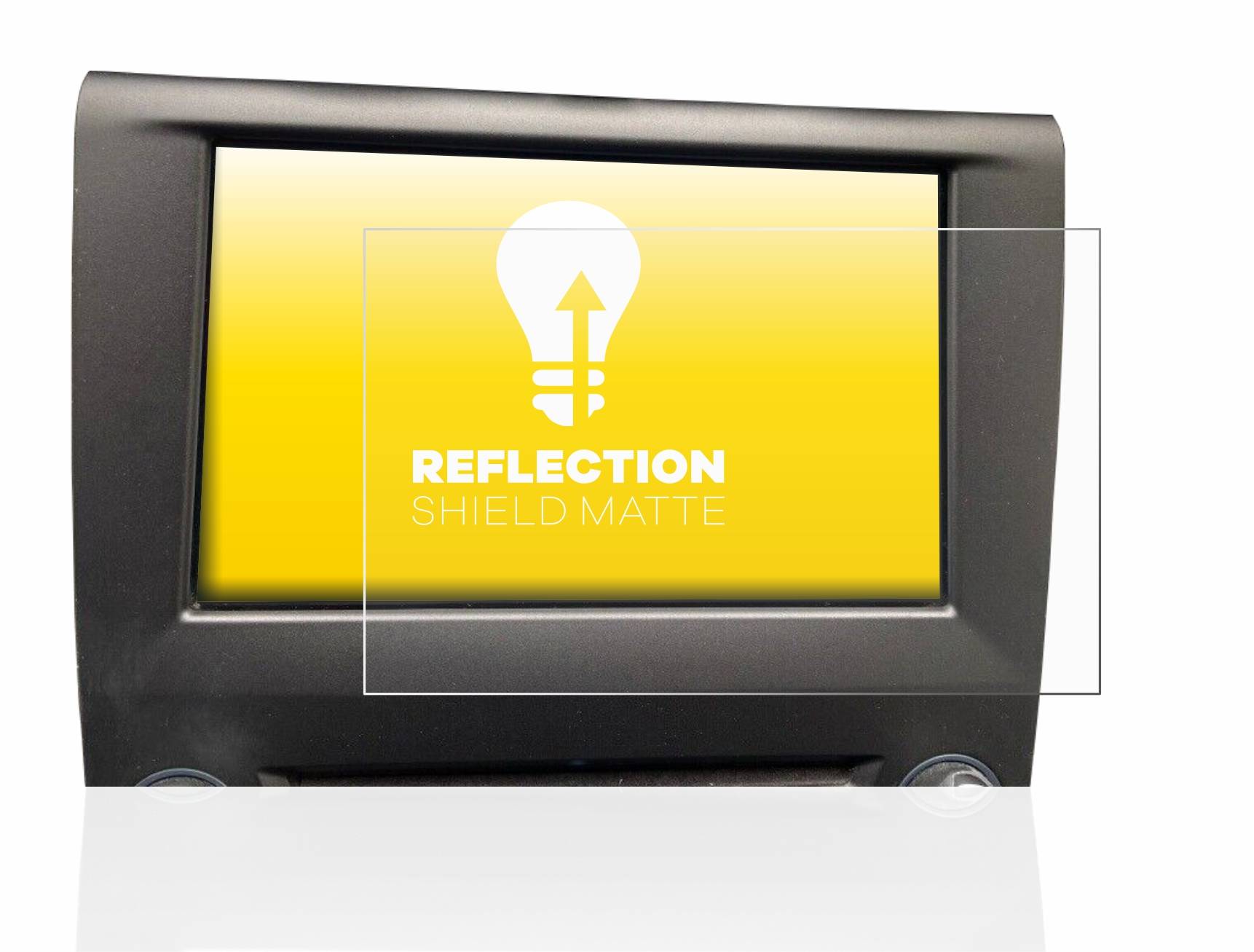 upscreen Reflection Shield Matt Schutzfolie für Ford Mondeo S&S Business sync 3 2016