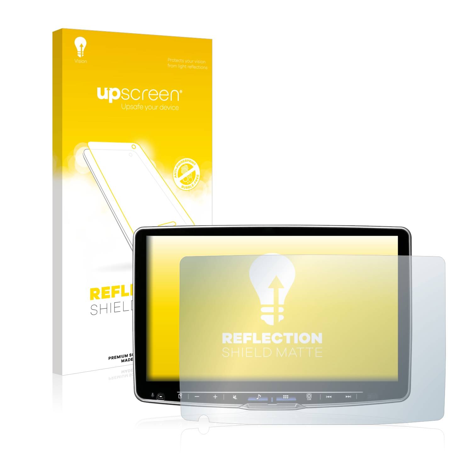 upscreen Reflection Shield Matt Schutzfolie für Alpine ILX-F115D