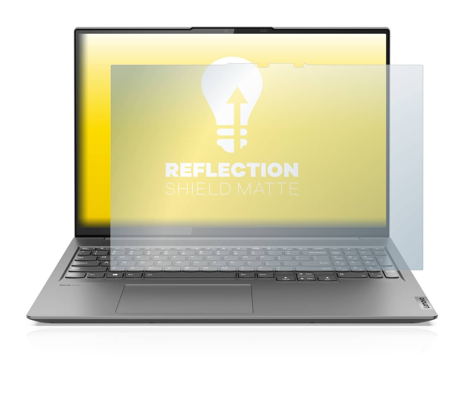 upscreen Reflection Shield Matt Schutzfolie für Lenovo Yoga Slim 7 Pro 16
