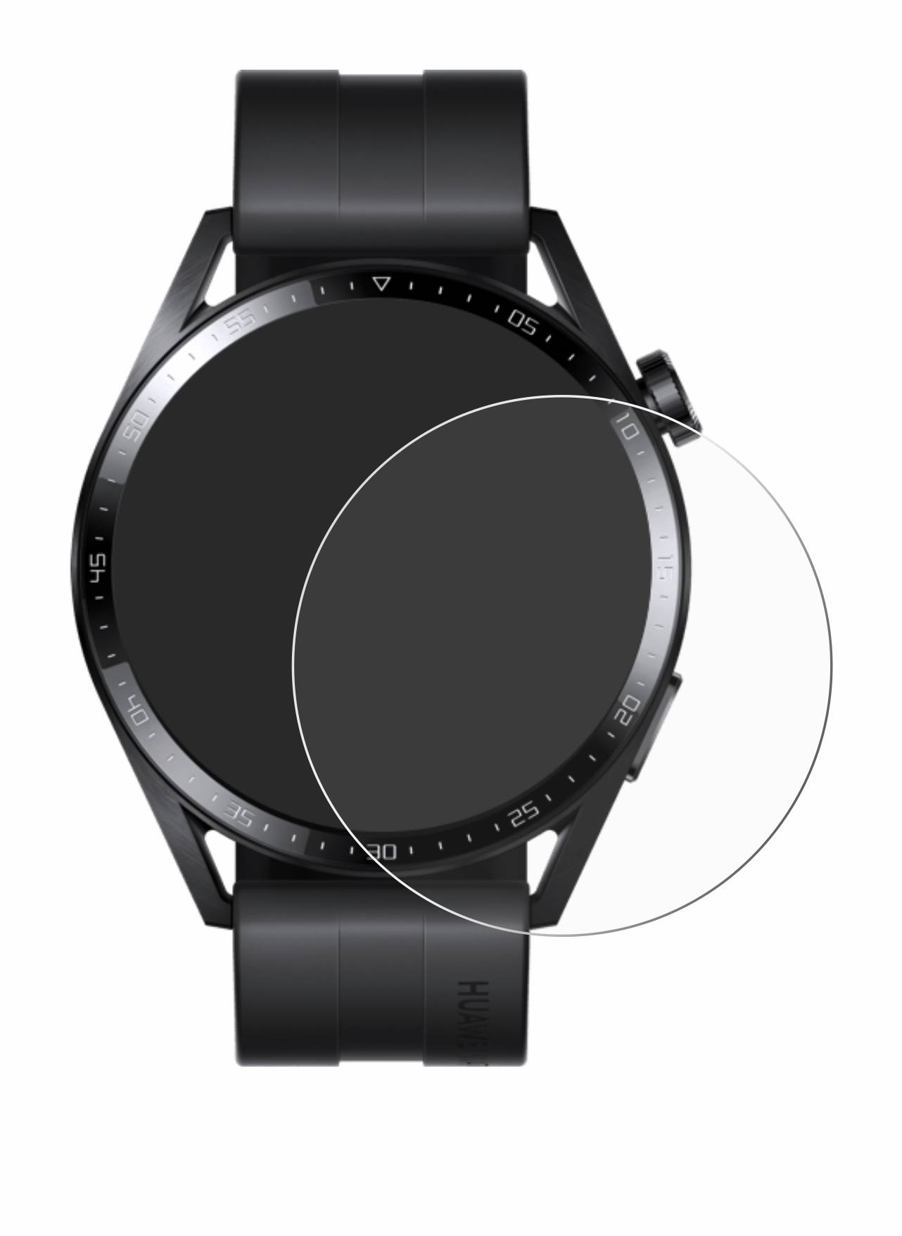 upscreen Scratch Shield Schutzfolie für Huawei Watch GT 3 (46 mm)