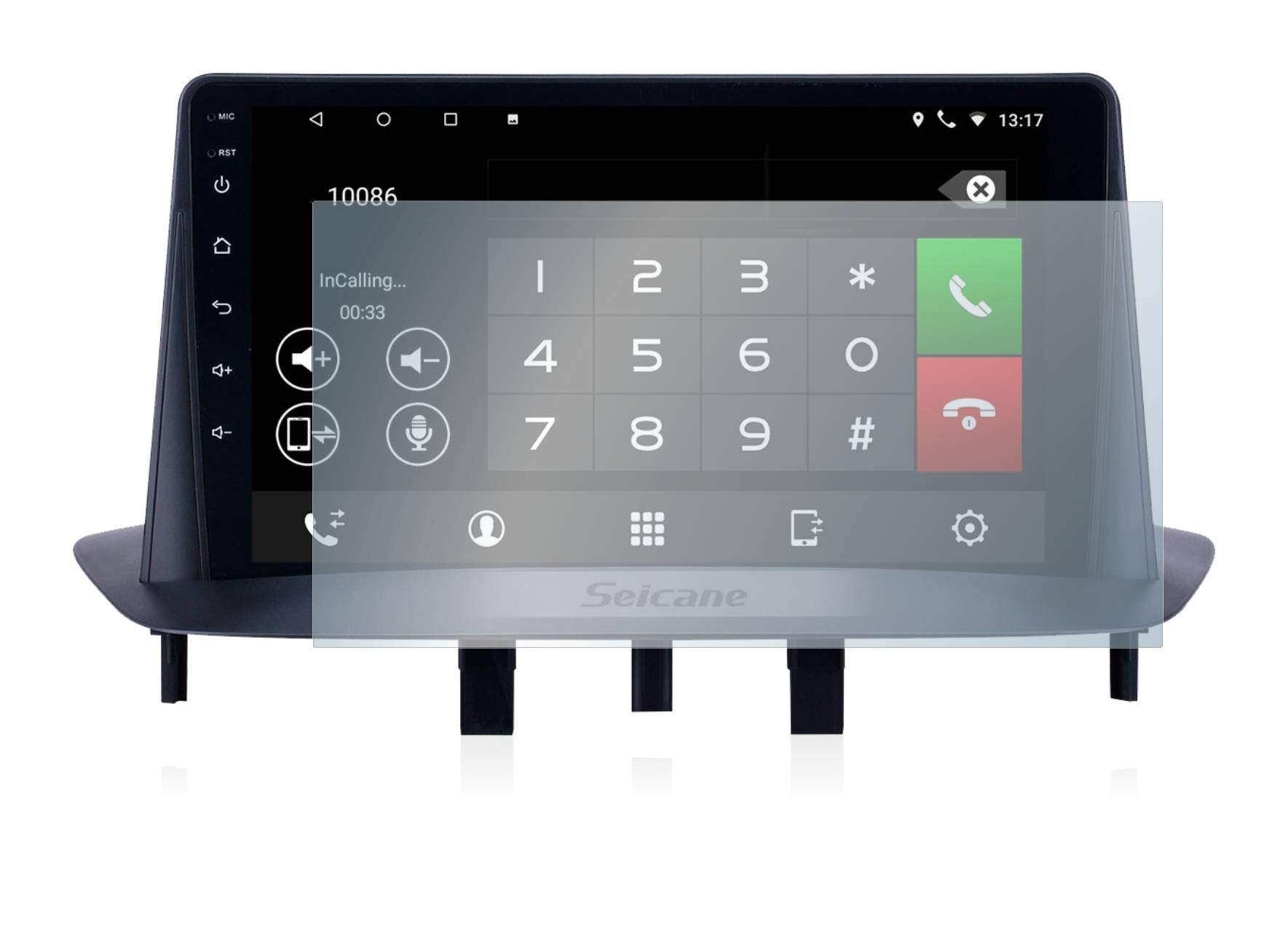 upscreen Reflection Shield Matt Schutzfolie für Pioneer AVH-Z5200DAB