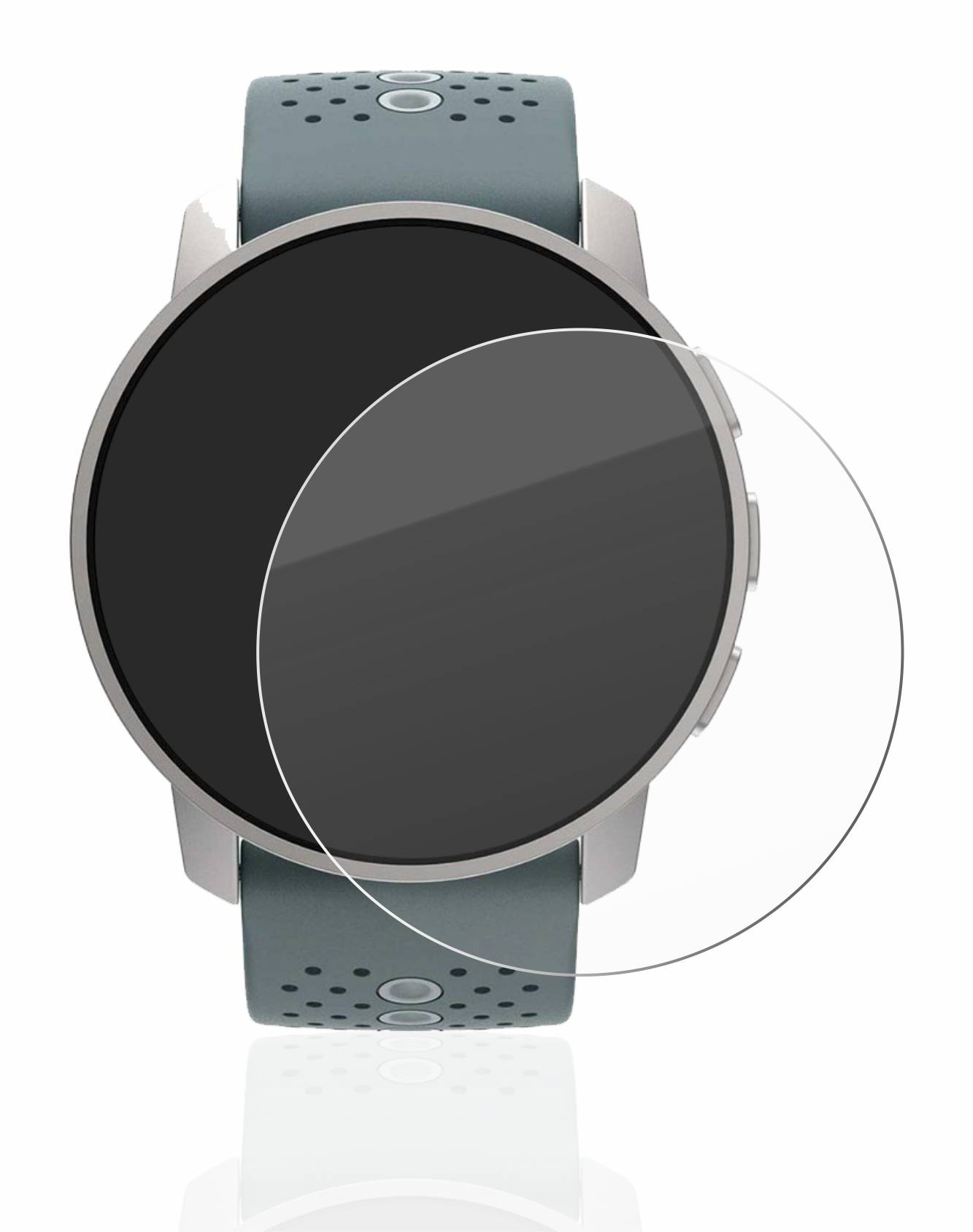 BROTECT AirGlass Flexible Schutz Glas Folie für Suunto 9 Peak Klar Transparent