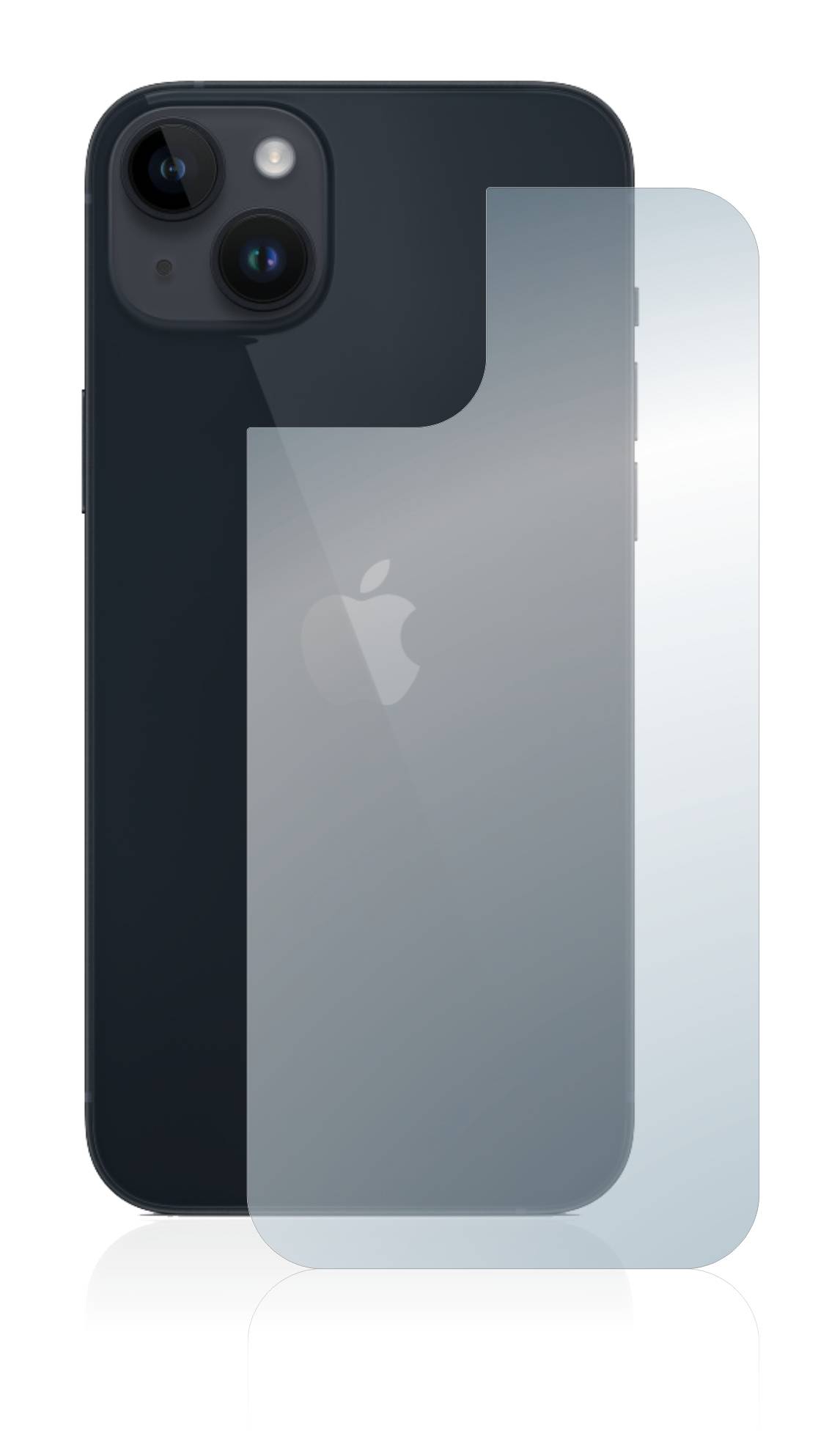 upscreen Scratch Shield Schutzfolie für Apple iPhone 14 Plus (Rückseite)