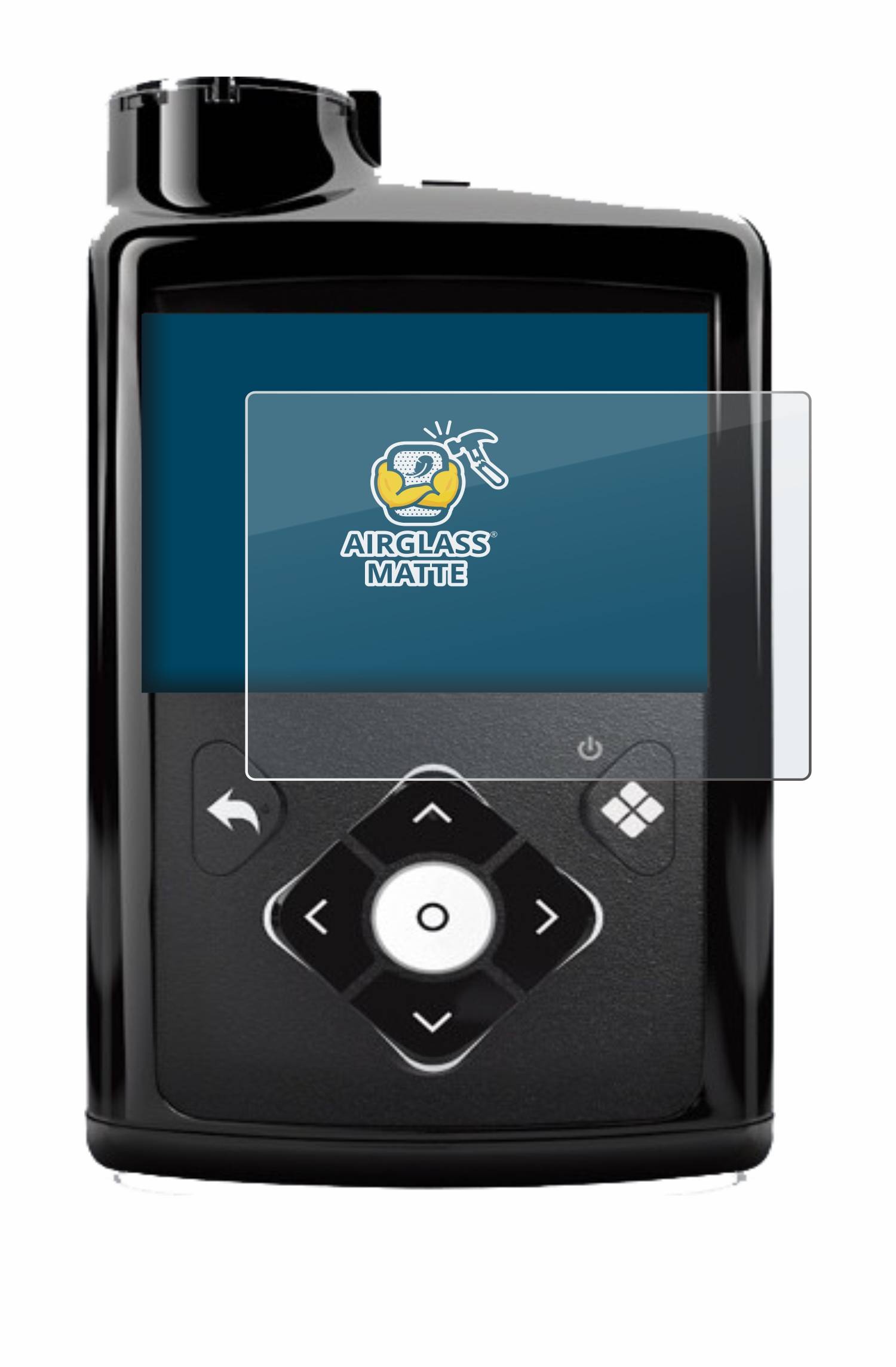 BROTECT AirGlass Flexible Schutz Glas Folie für Medtronic Minimed 780G Matt Entspiegelt