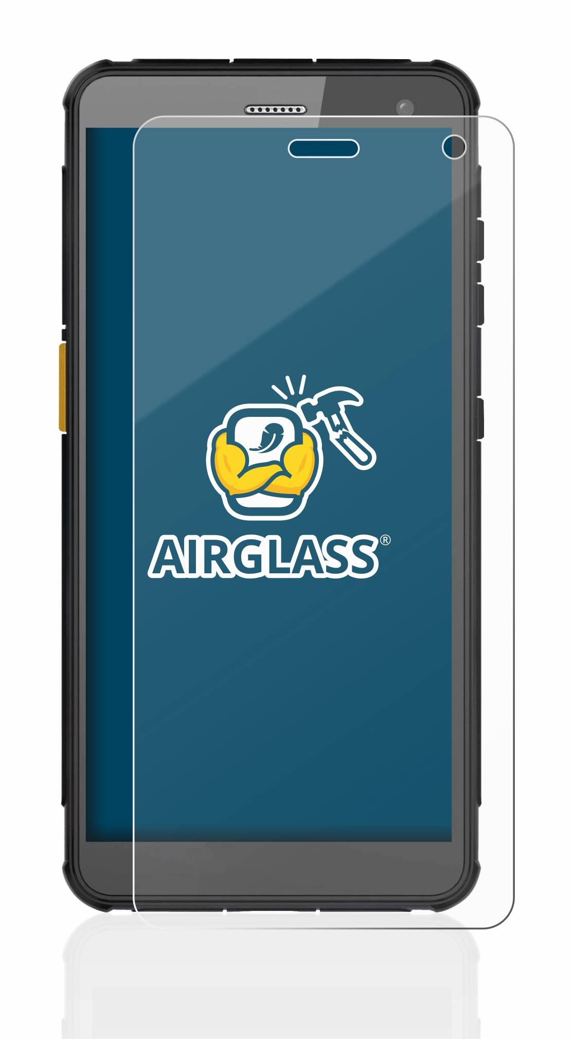 BROTECT AirGlass Glas Schutz-Folie für i.safe MOBILE IS655.2 - Schutzglas