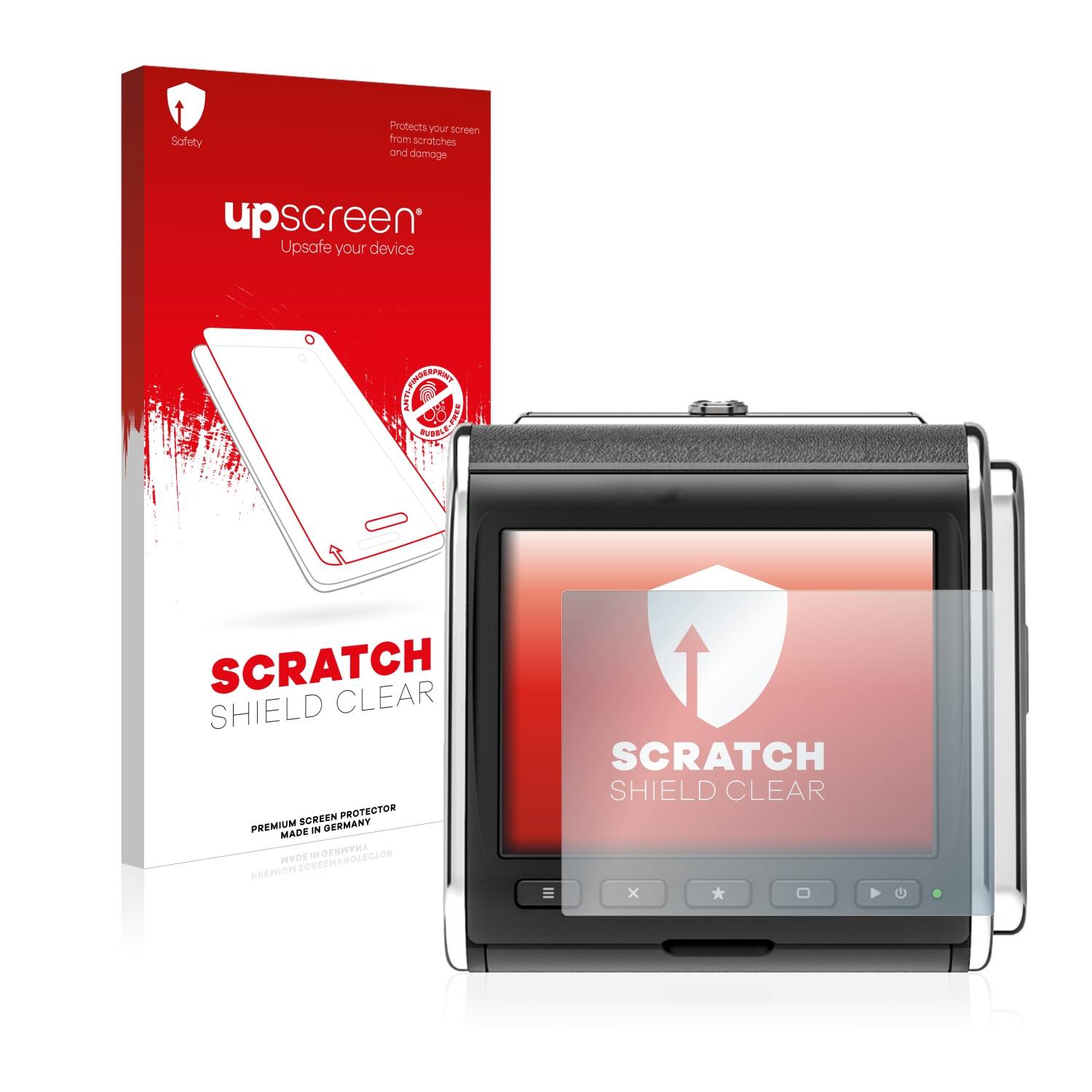 upscreen Schutzfolie für Hasselblad CFV II-1 50C 907X SPECIAL EDITION Kratzschutz Anti-Fingerprint Klar