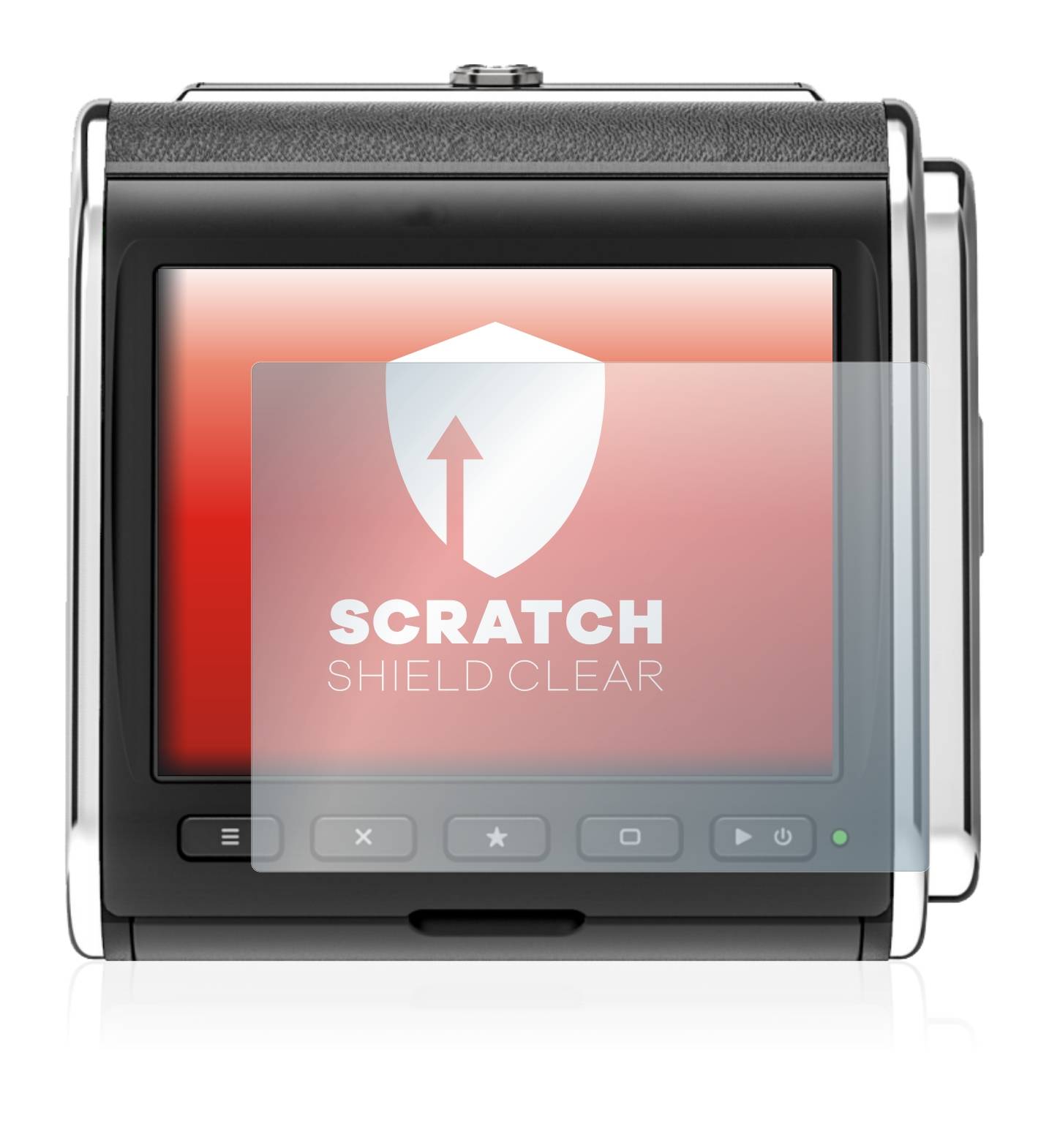 upscreen Schutzfolie für Hasselblad CFV II-1 50C 907X SPECIAL EDITION Kratzschutz Anti-Fingerprint Klar