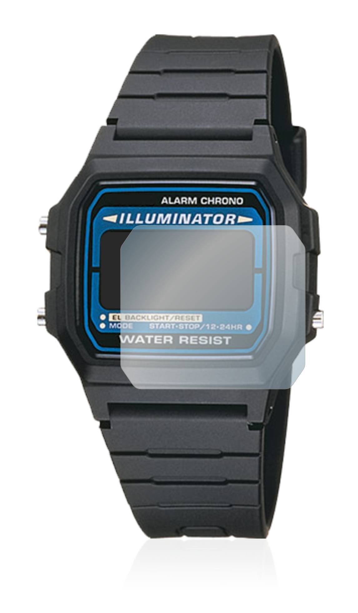 BROTECT AirGlass Glas Schutz-Folie für Casio F-105W-1AWYEF - Schutzglas