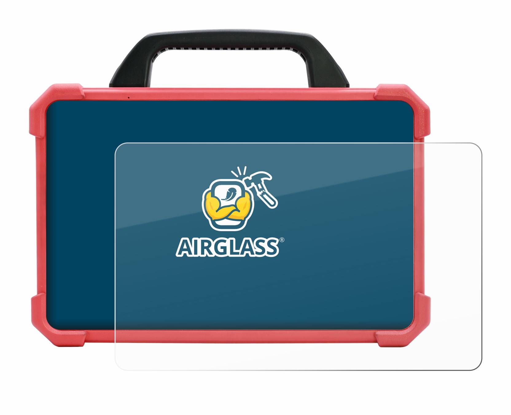 BROTECT AirGlass Flexible Schutz Glas Folie für Launch X-431 Euro Tab III Klar Transparent