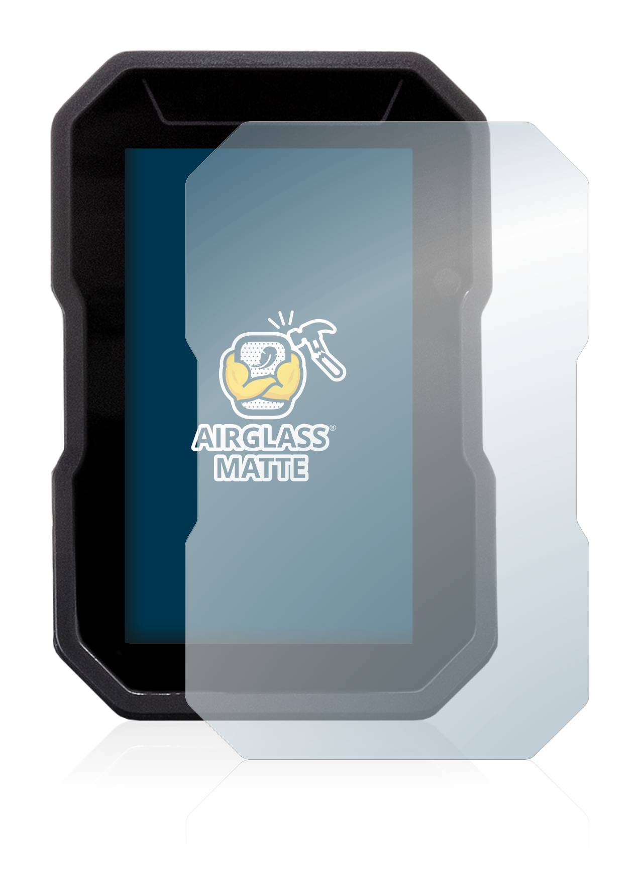 BROTECT AirGlass Flexible Schutz Glas Folie für Ducati DesertX 2022 Matt Entspiegelt