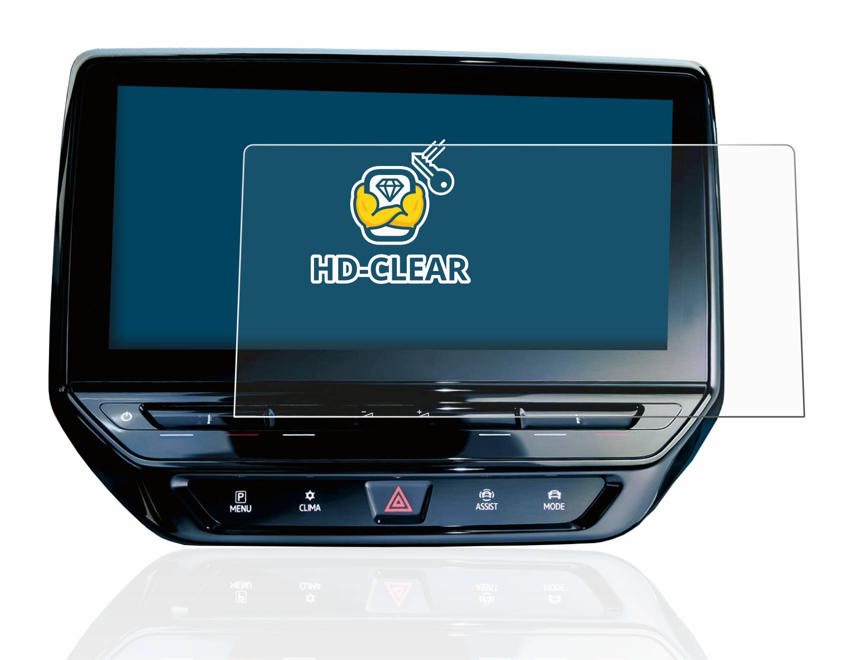 BROTECT Displayschutz-Folie für Volkswagen ID.5 Discover Pro 12