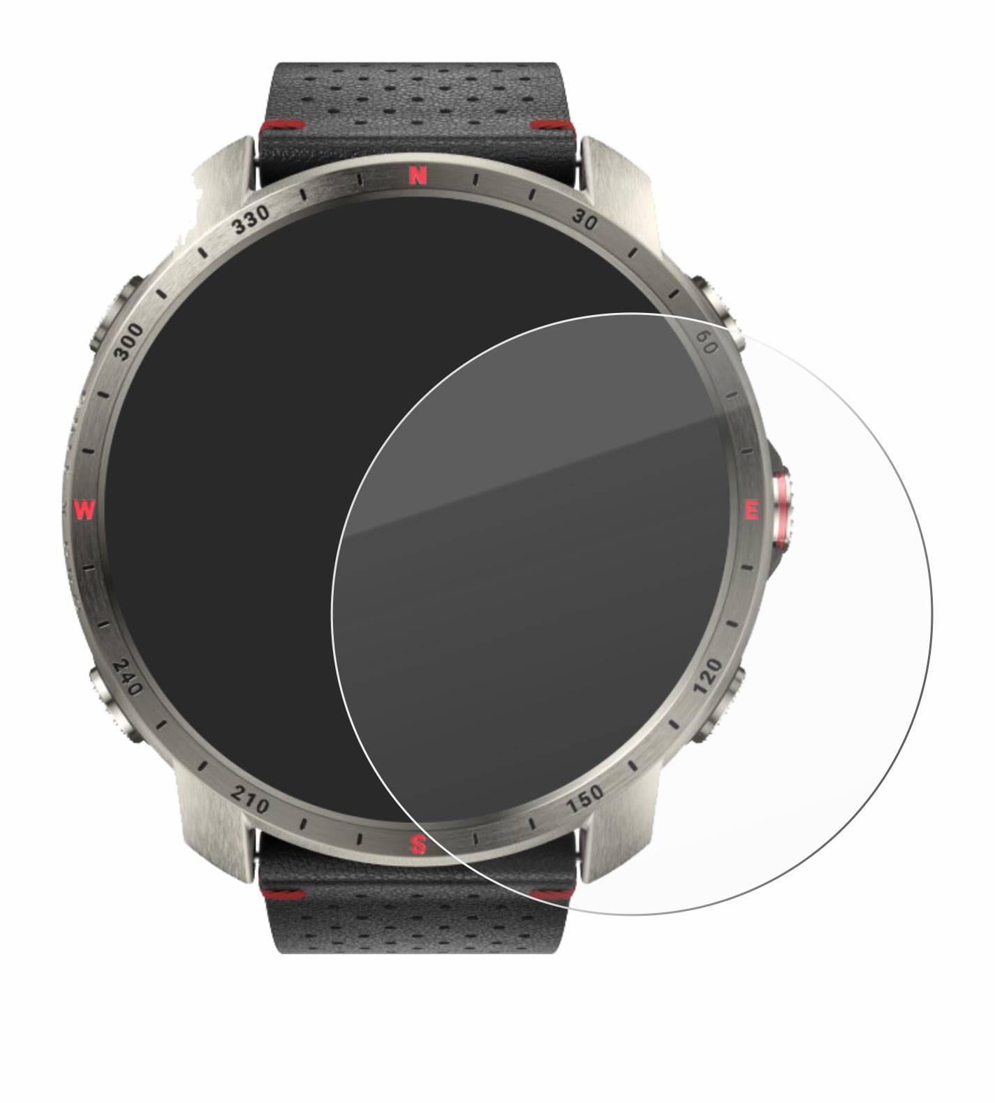 BROTECT AirGlass Glas Panzer-Folie für Polar Grit X Pro Titan - Schutzglas